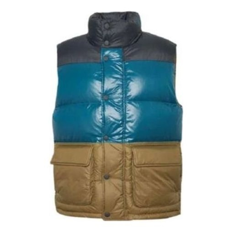 Converse Down Quilted Vest 'Olive Metallic Green' 10017093-A01 - 1