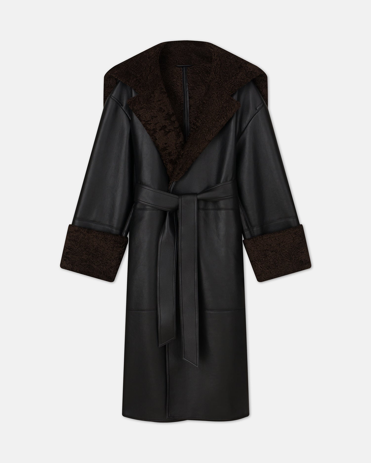Regenerated Leather Coat - 1