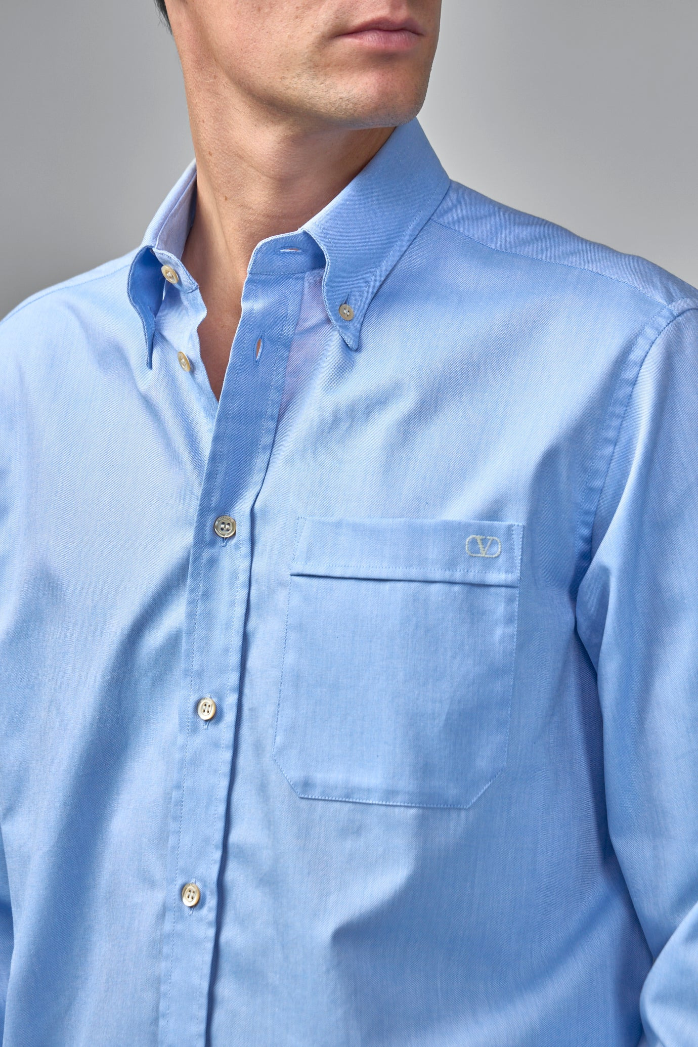 Long Sleeve VLogo Signature Shirt - 5