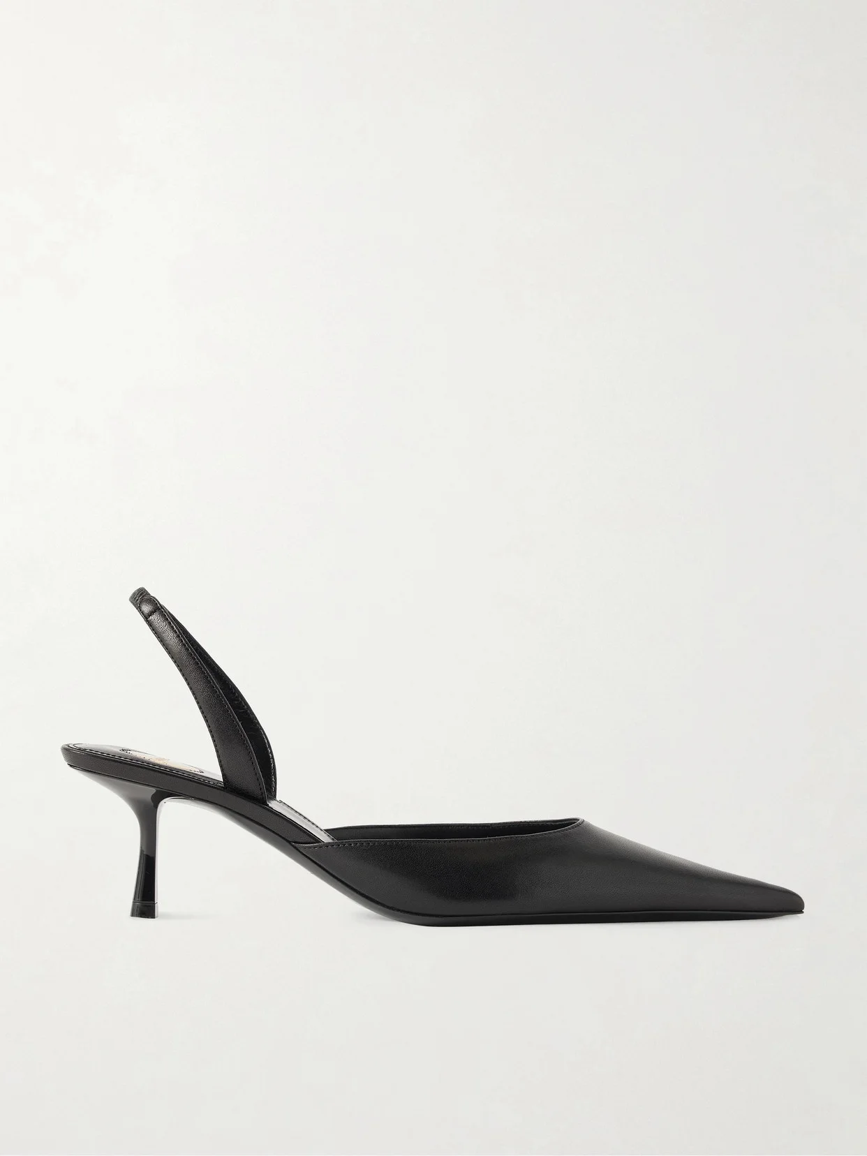 Misty Leather Slingback Pumps - 1