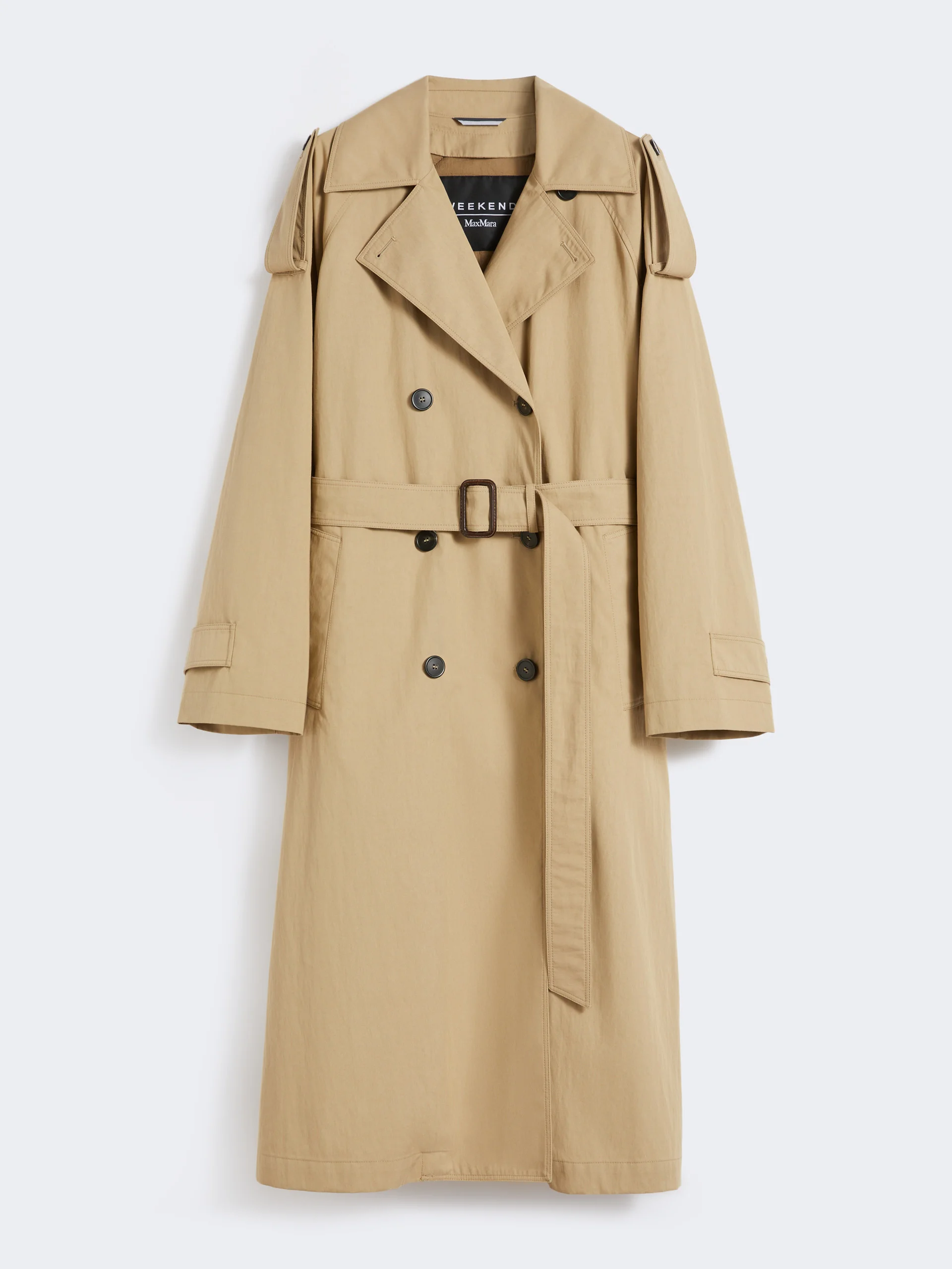 GHIA Water-repellent gabardine trench coat - 1