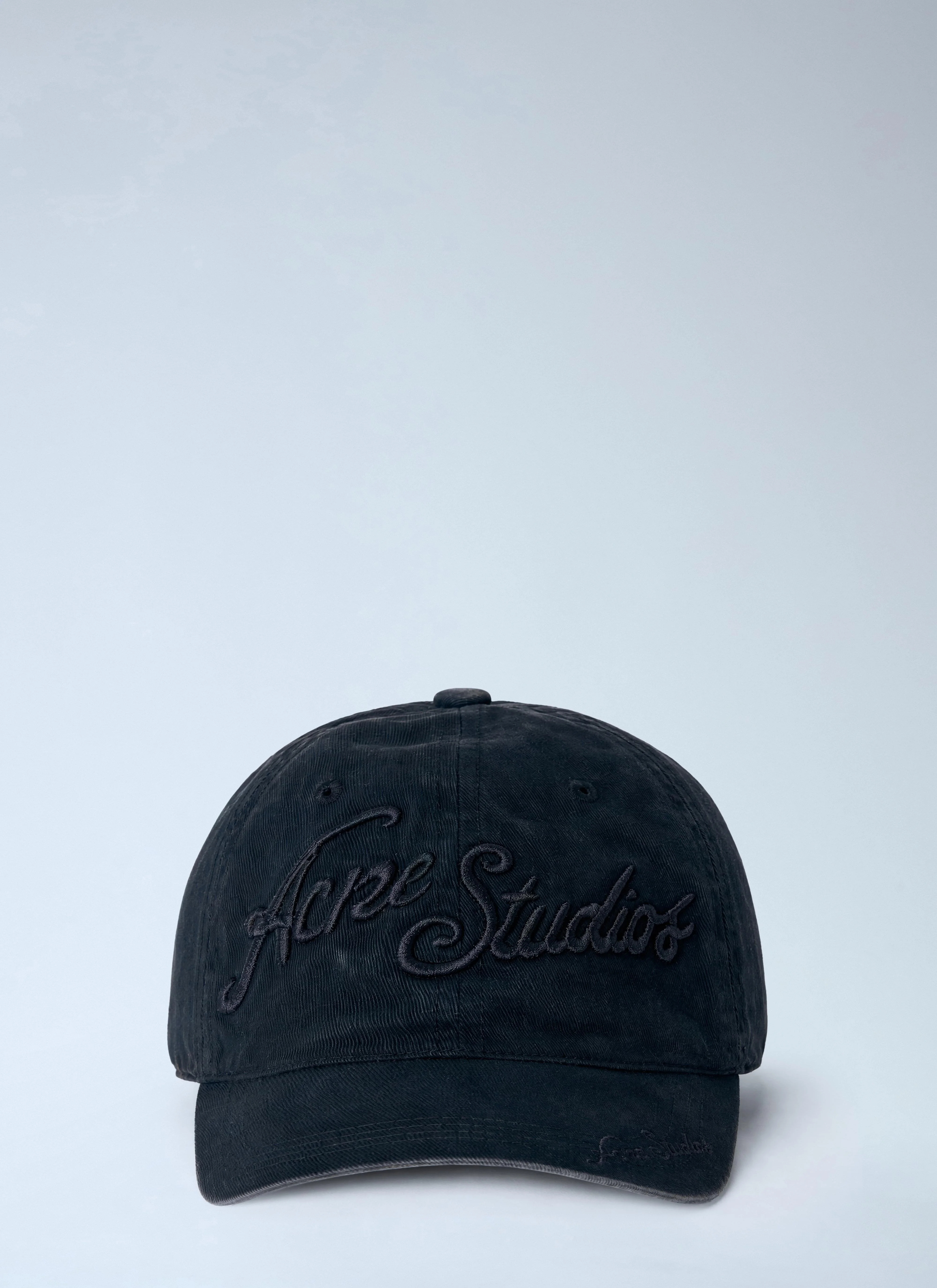 Acne Studios Women Embroidered Logo Cap - 1