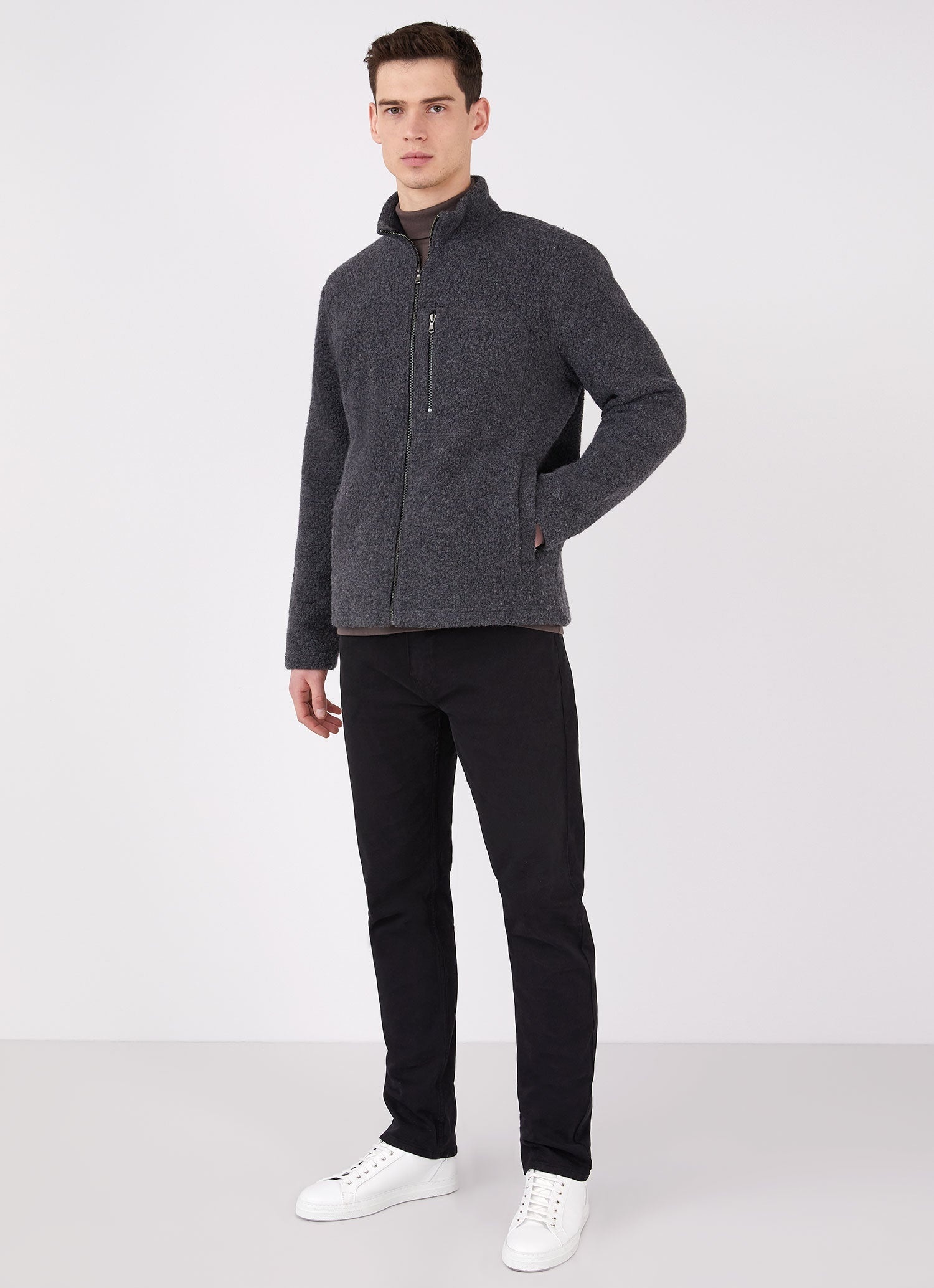 Wool Fleece Jacket - 3