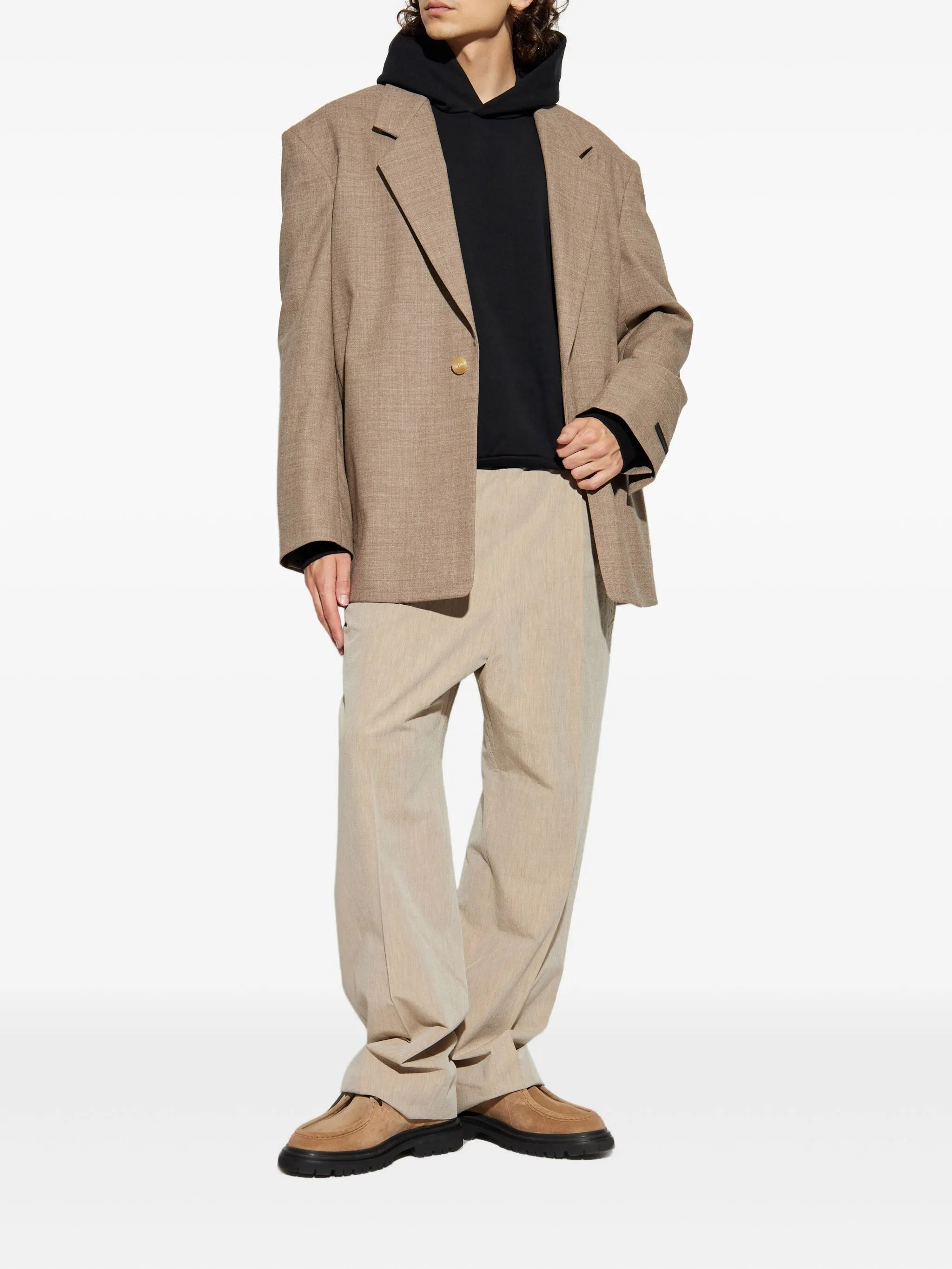 Fear Of God Dropped-shoulder Cotton Hoodie - 3