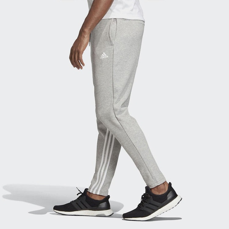 adidas Casual Running Tapered Trousers Men Light Grey EB5285 - 5