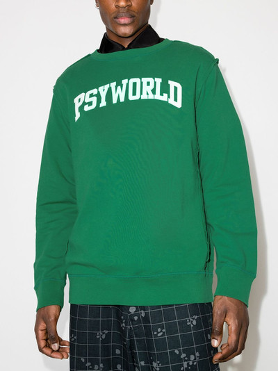 UNDERCOVER Psyworld crew-neck sweatshirt outlook