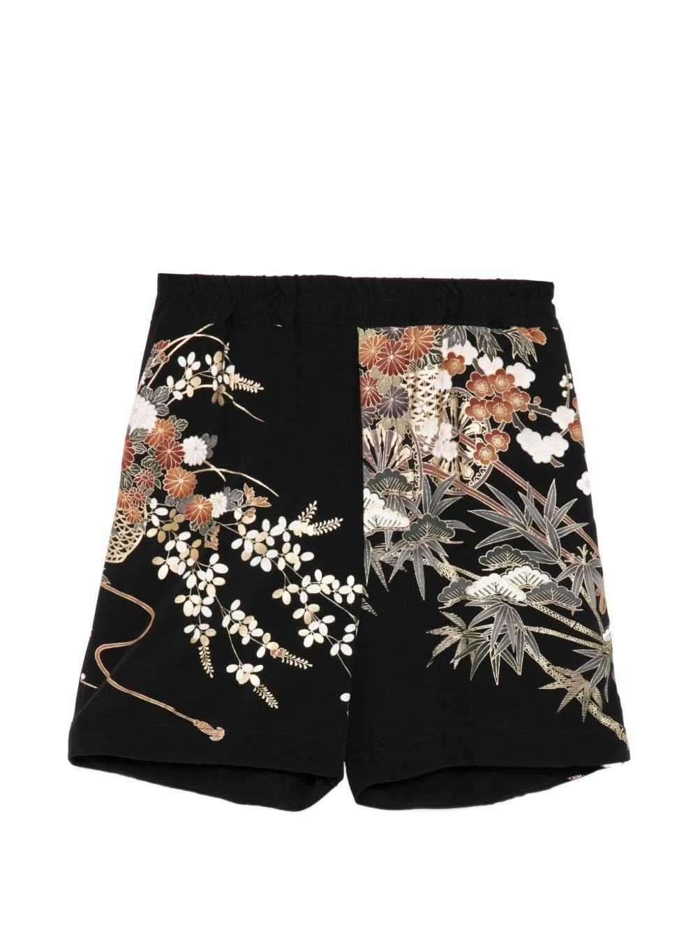 Tomosode Kimono Blaze short - 1