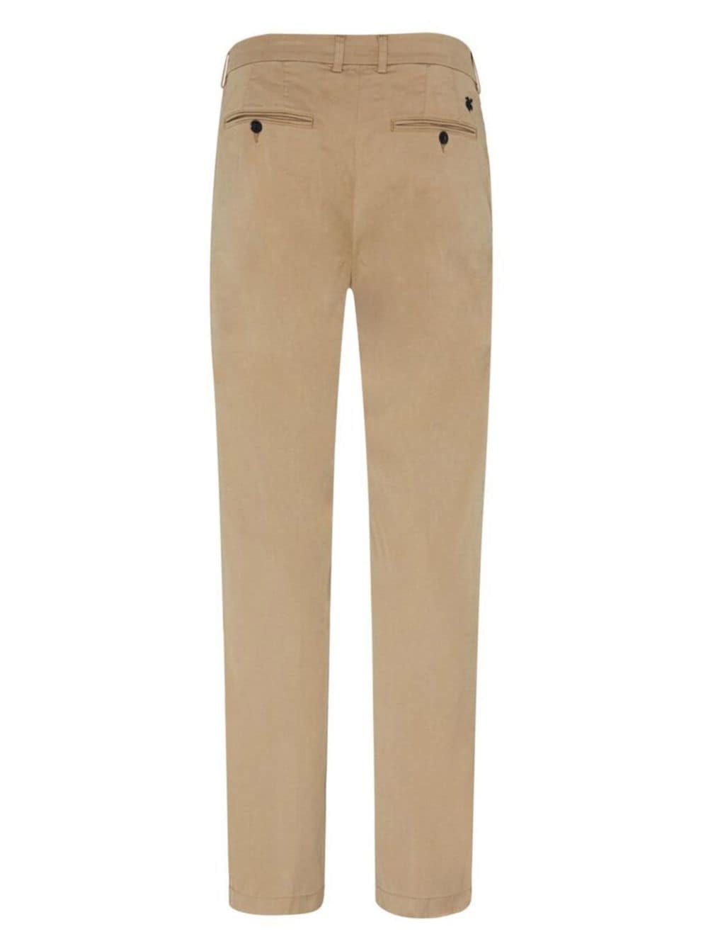tencel straight-leg trousers - 2