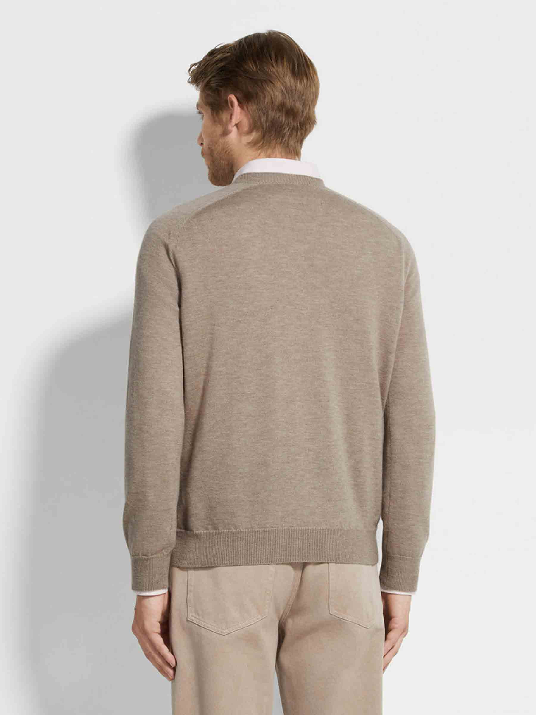 V-NECK SWEATER - 4