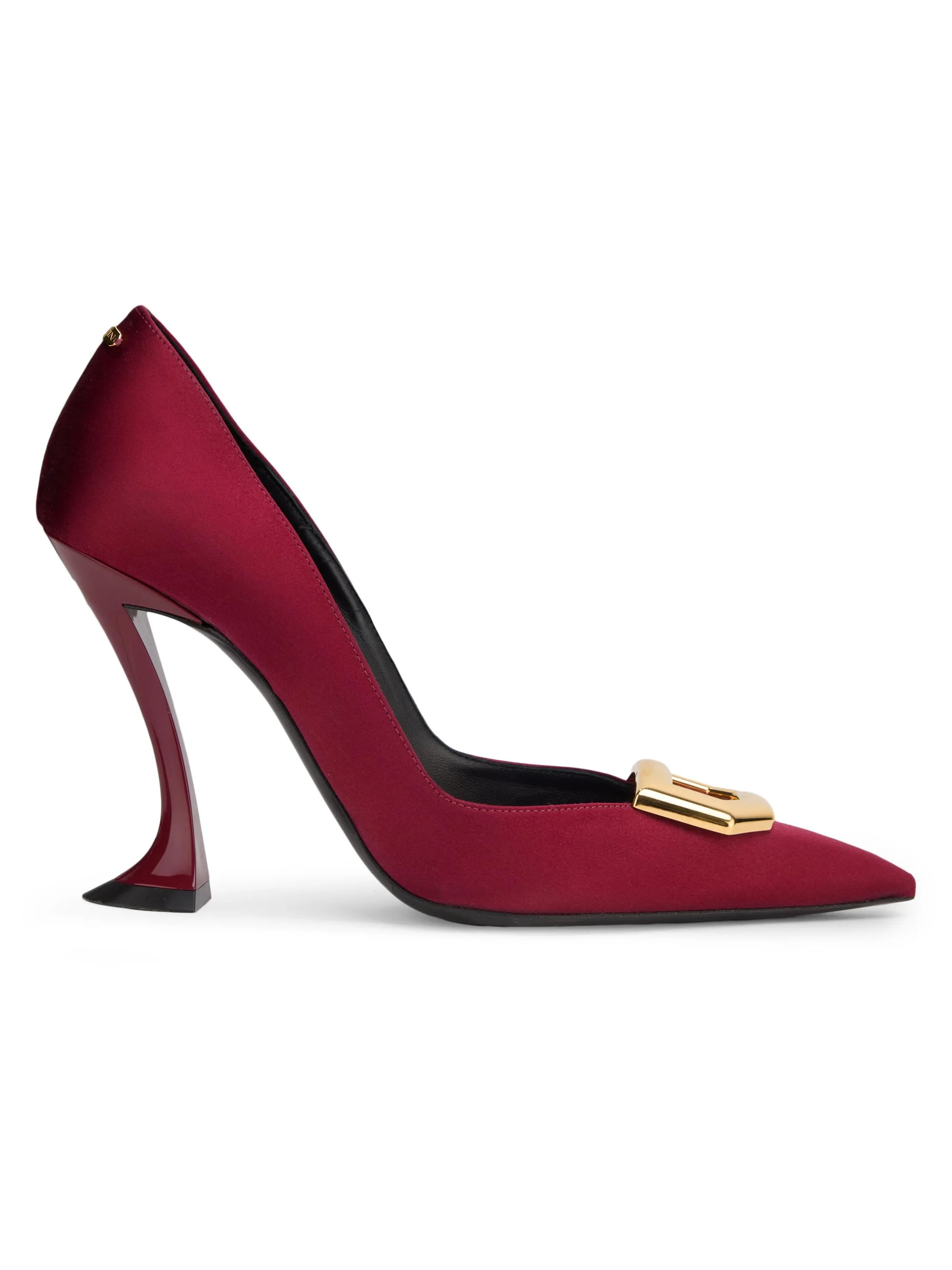 Women's 100MM Midnight Step Buckle Pumps - Bacchus - 1