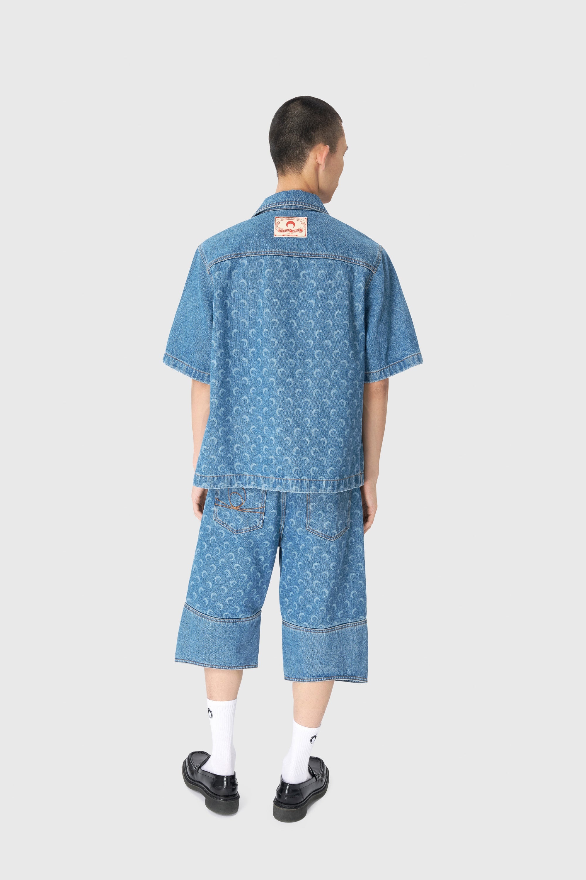 Moon Laser Denim Workwear Shirt - 4