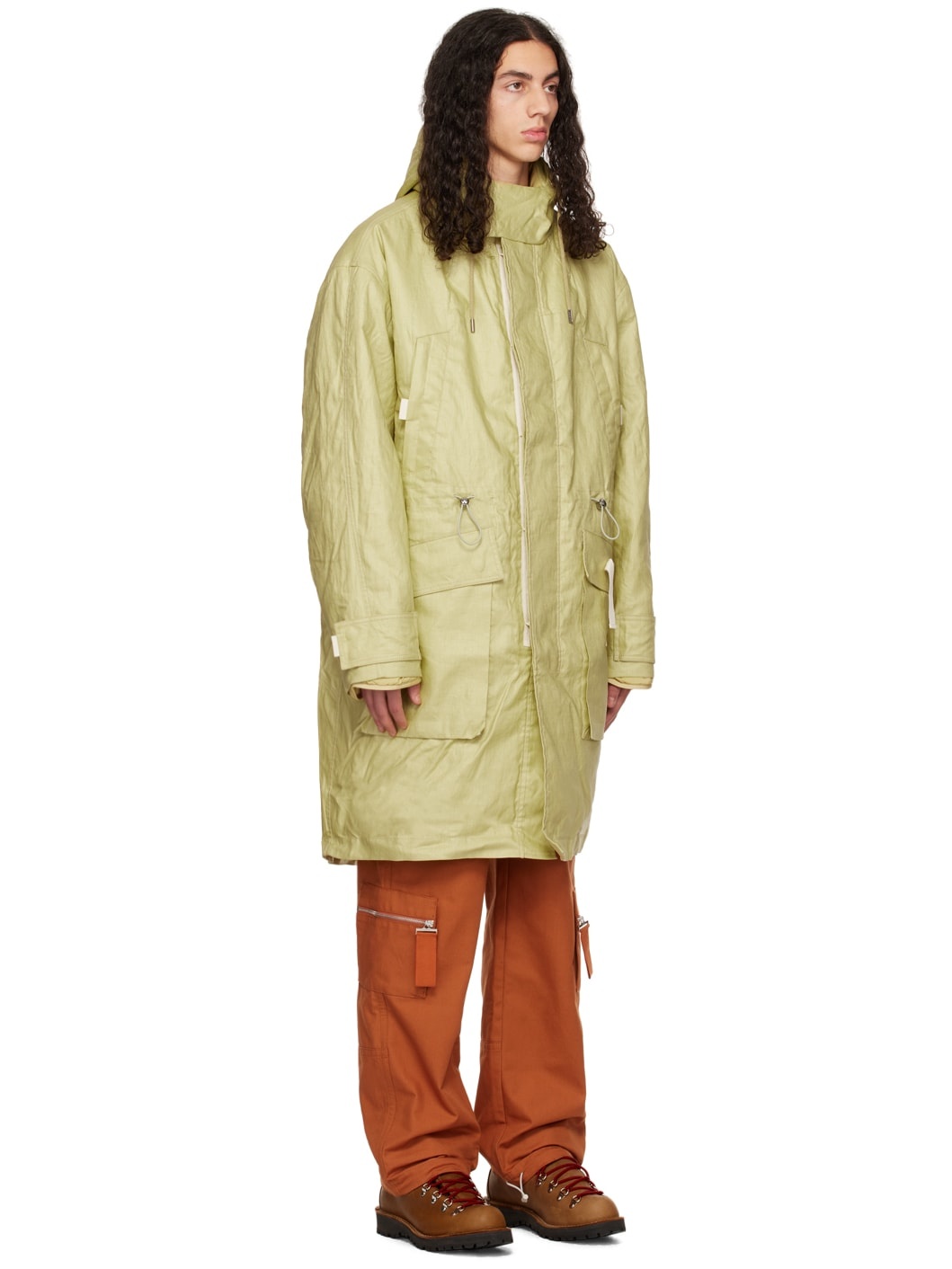 Green Le Papier 'La Parka Cozi' Coat - 2