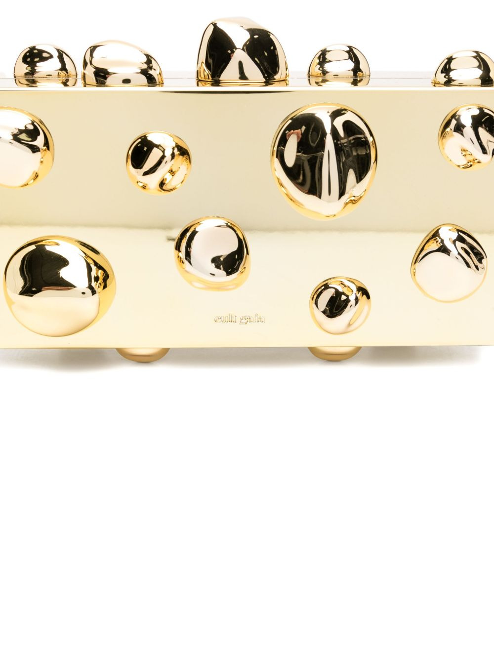 Orbs stud-embellished clutch - 3