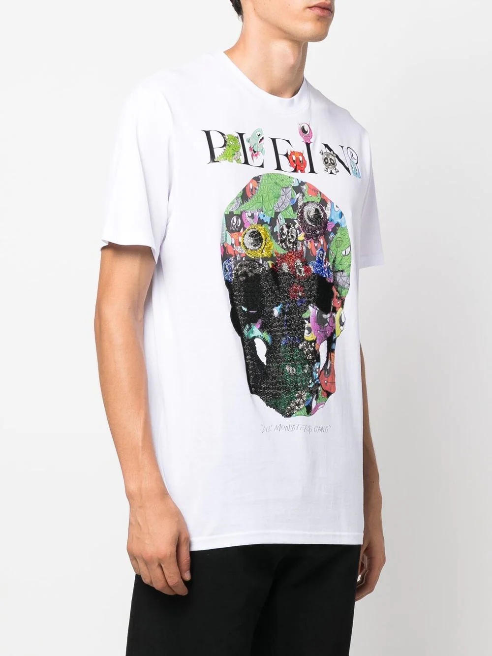 Monsters logo print T-shirt - 3