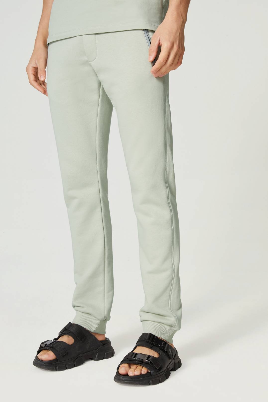 BALDO JOGGING PANTS IN LIME GREEN - 2