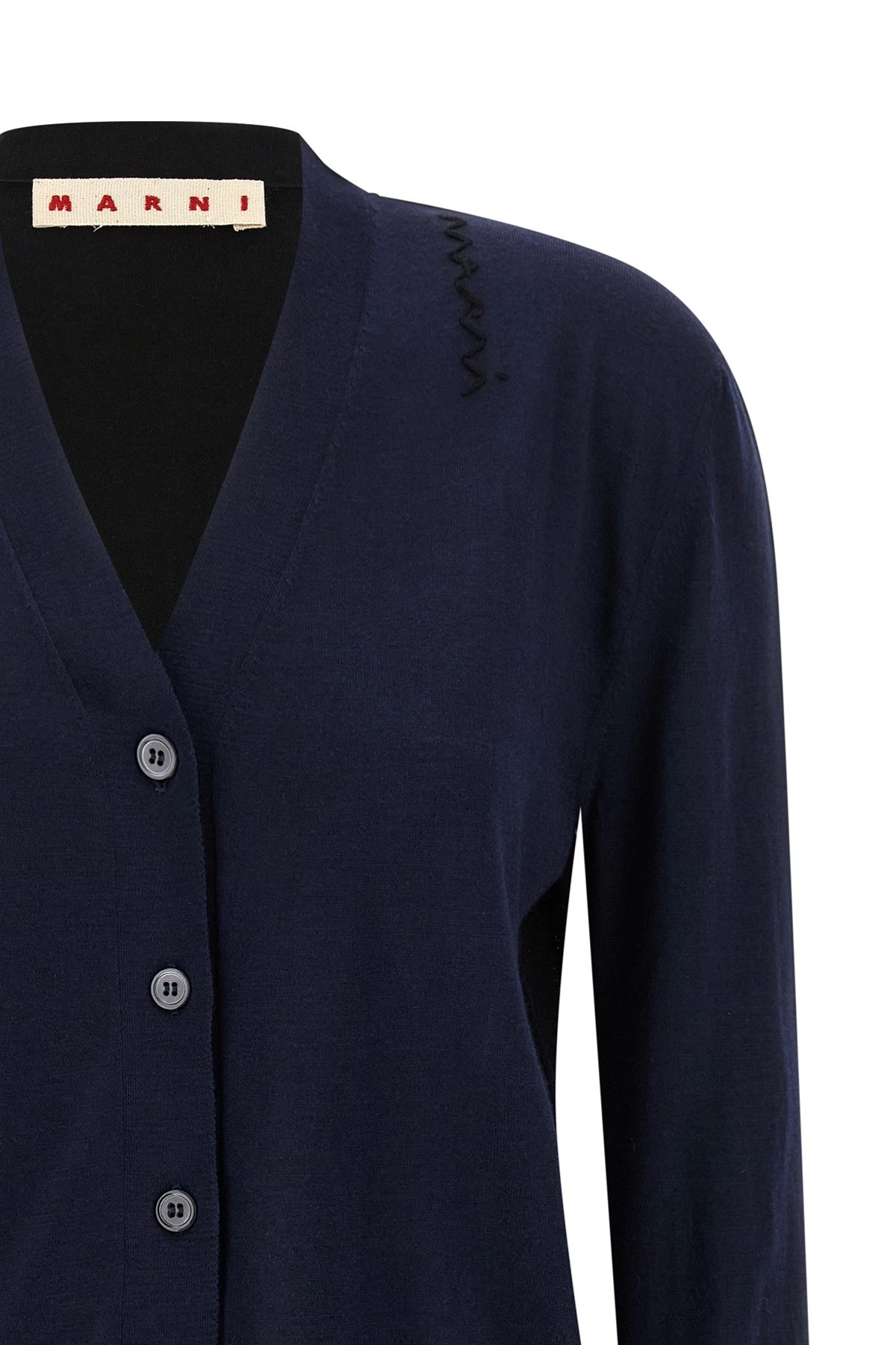 Two-tone cardigan - 4