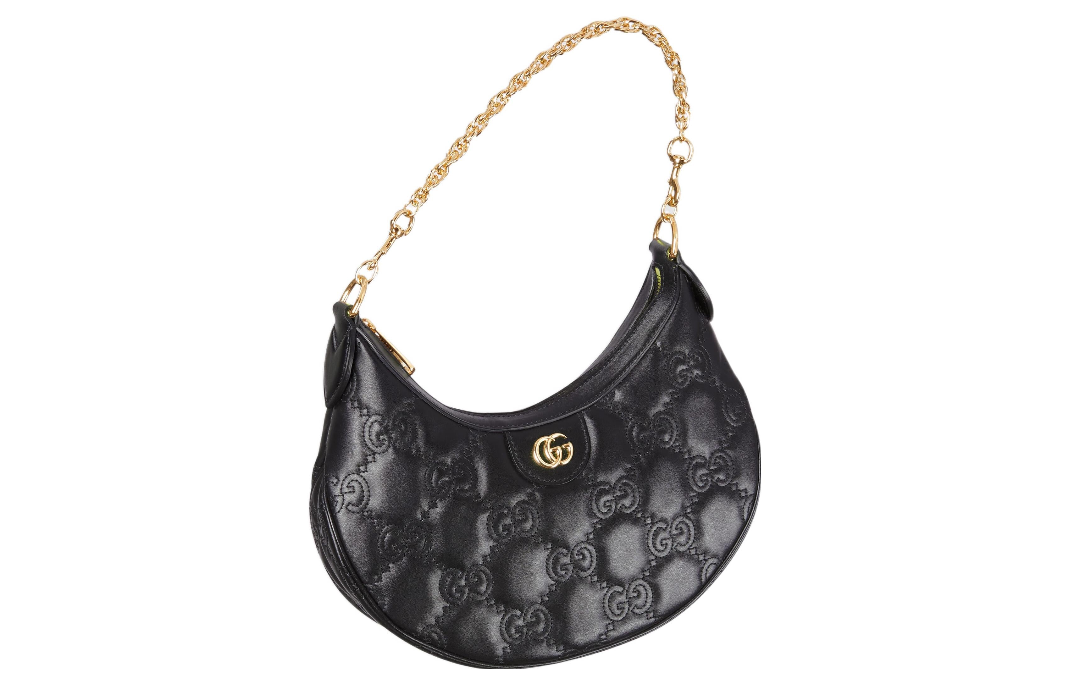 (WMNS) Gucci GG Matelasse Small Shoulder Bag 'Black' 739709-UM8HG-1046 - 3