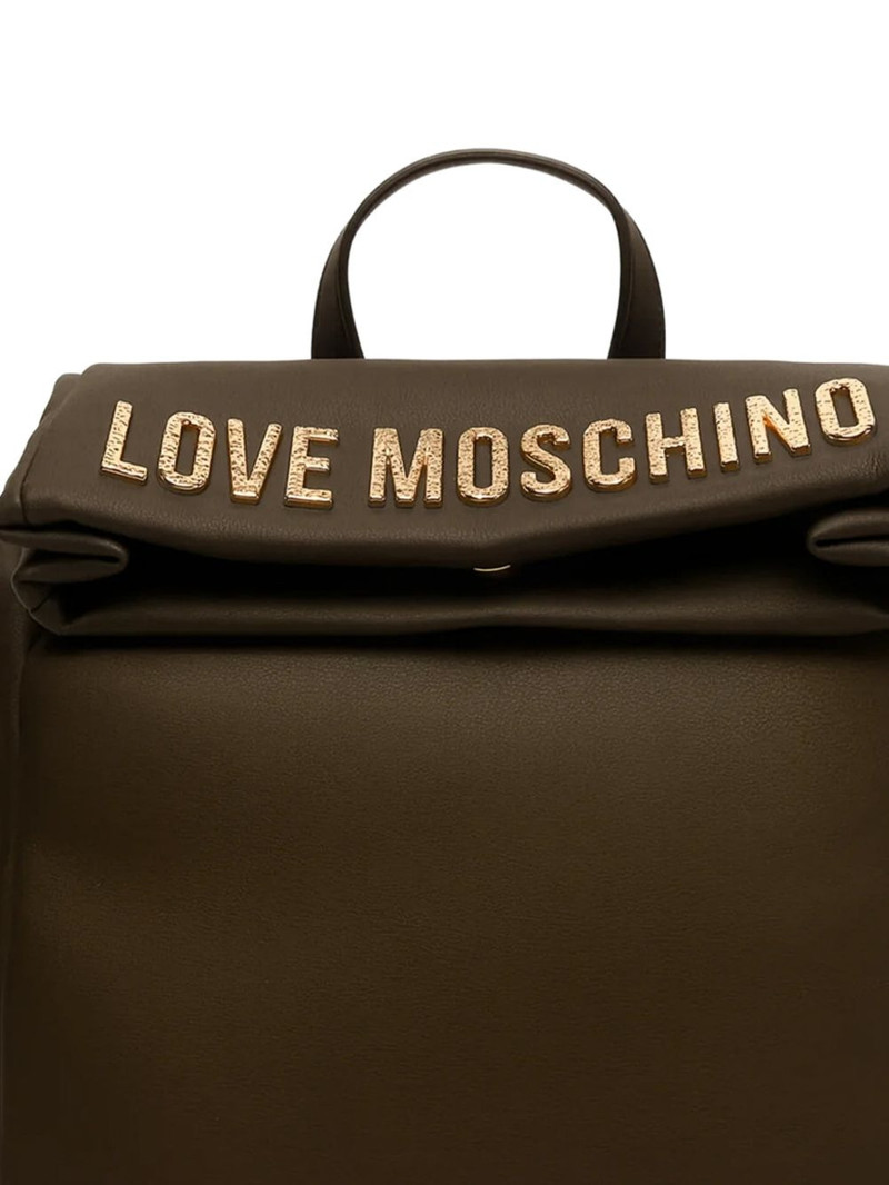 Moschino logo backpack outlook