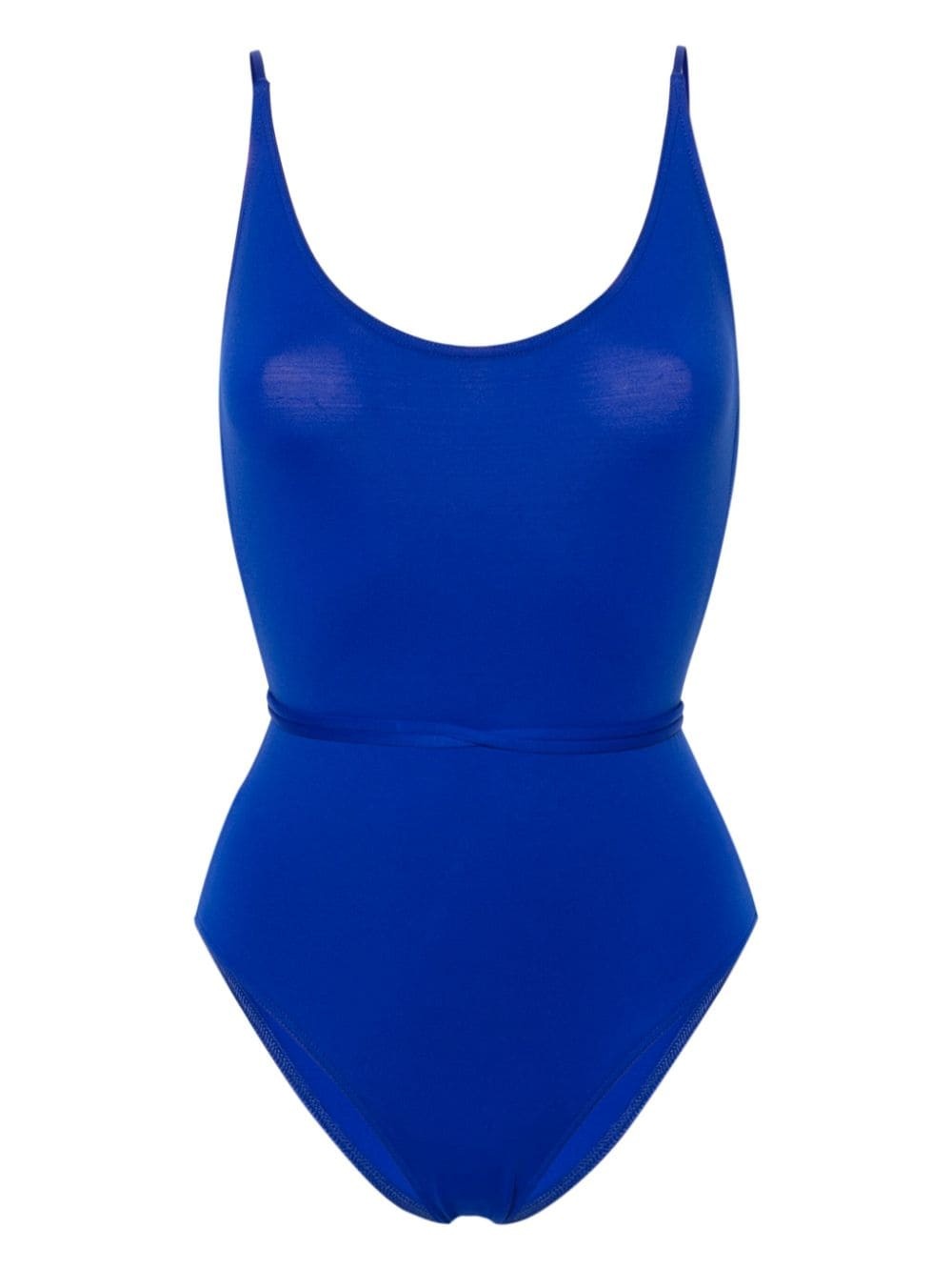 Cosmic scoop-neck swimsuit - 1