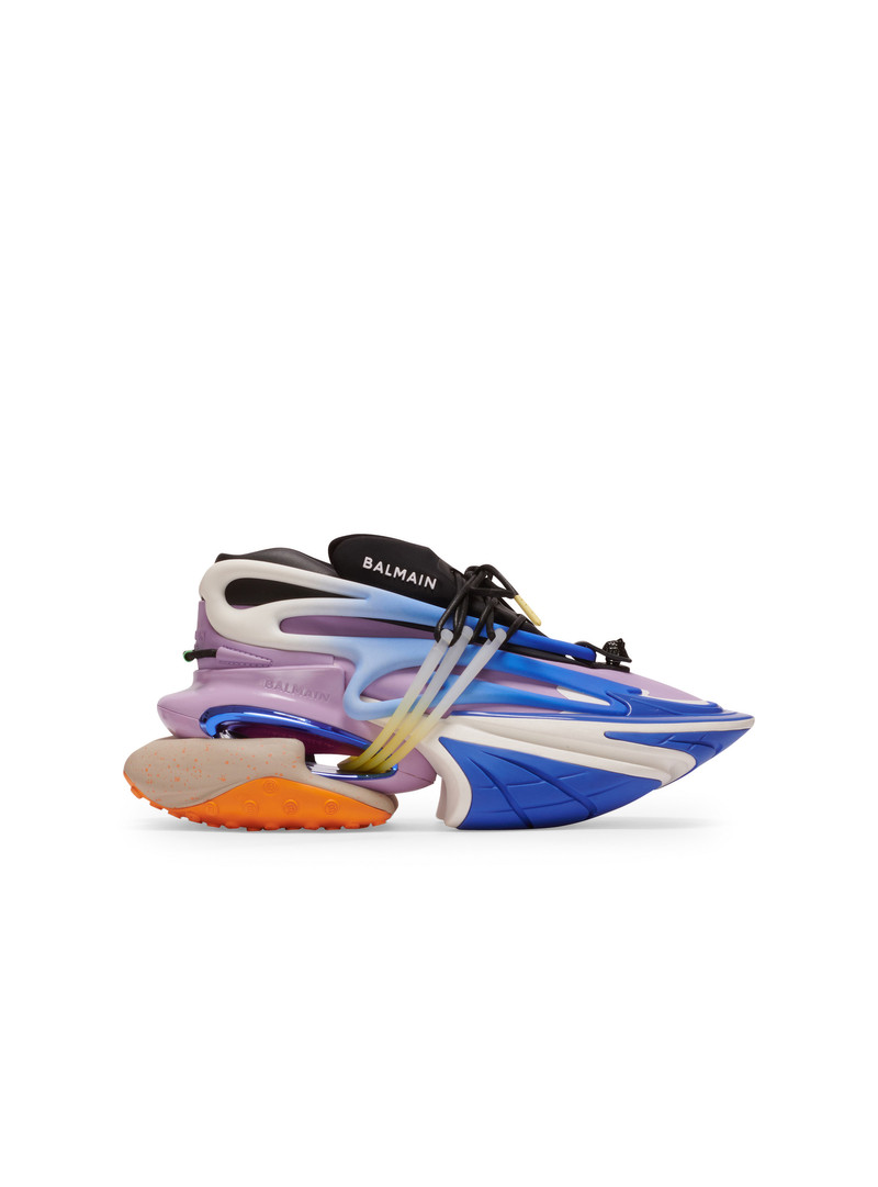 Unicorn low-top trainers in neoprene and leather - 1