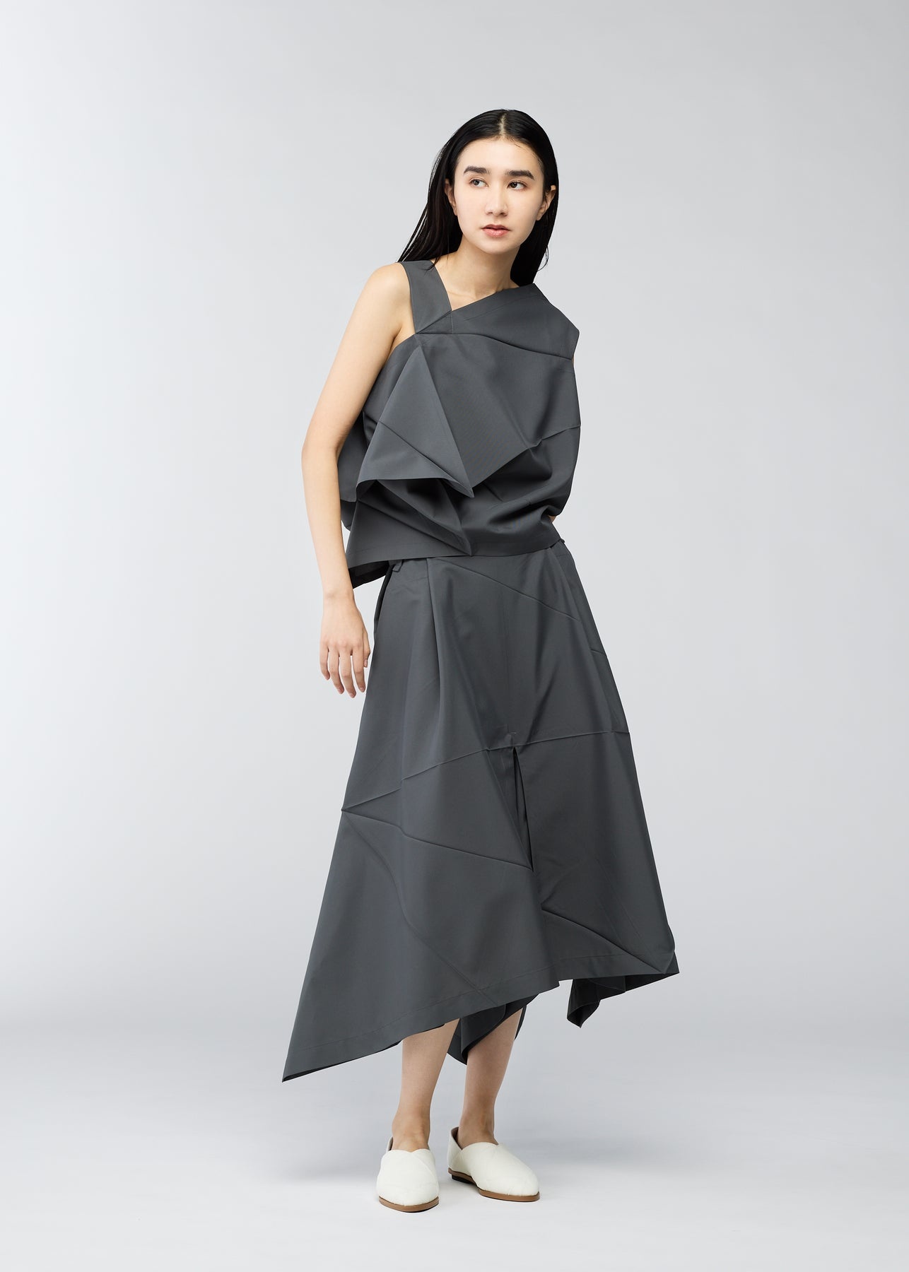 FRACTAL SOLID BLOUSE - 2