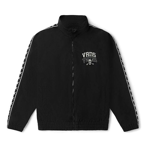 Black and white vans jacket store