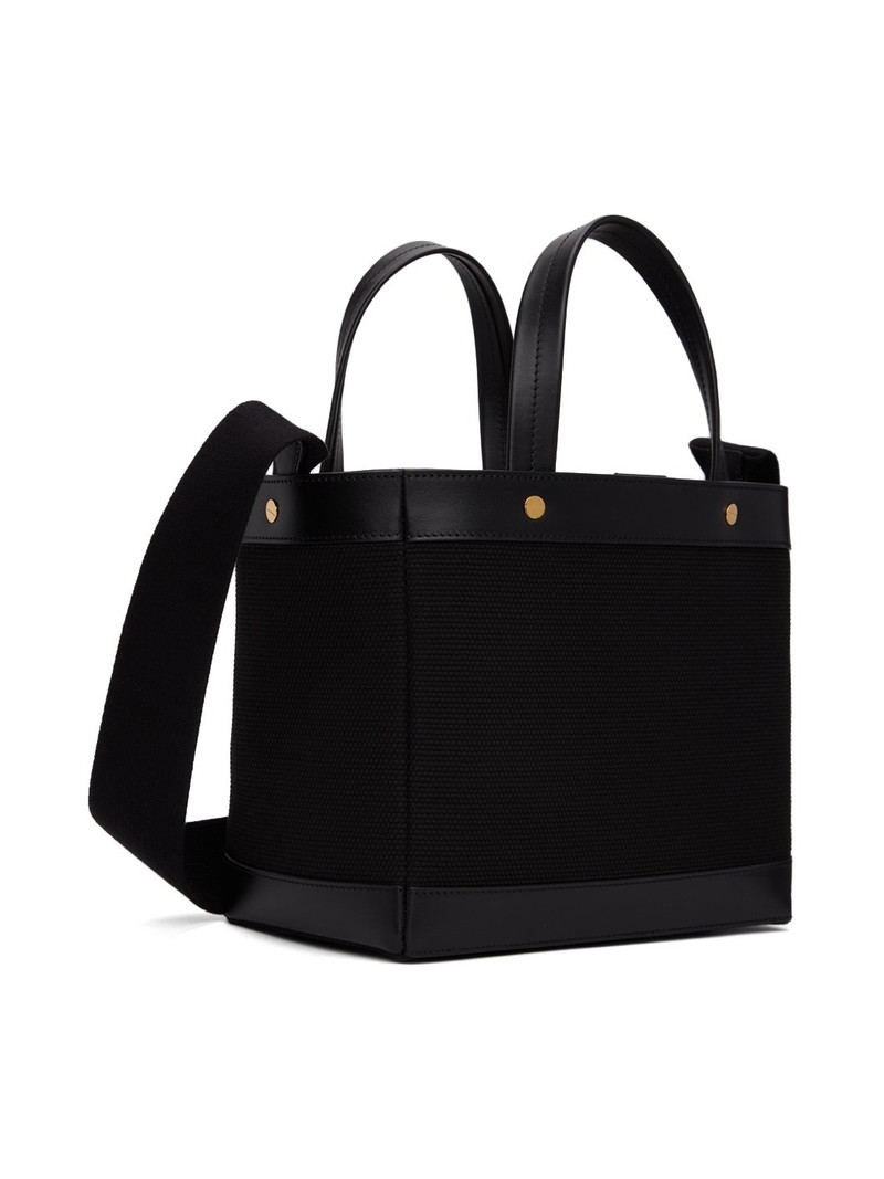 Black Mini E/W Tote 3