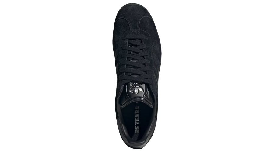 adidas Gazelle 'All Black Silver Metallic' JI2161 - 4