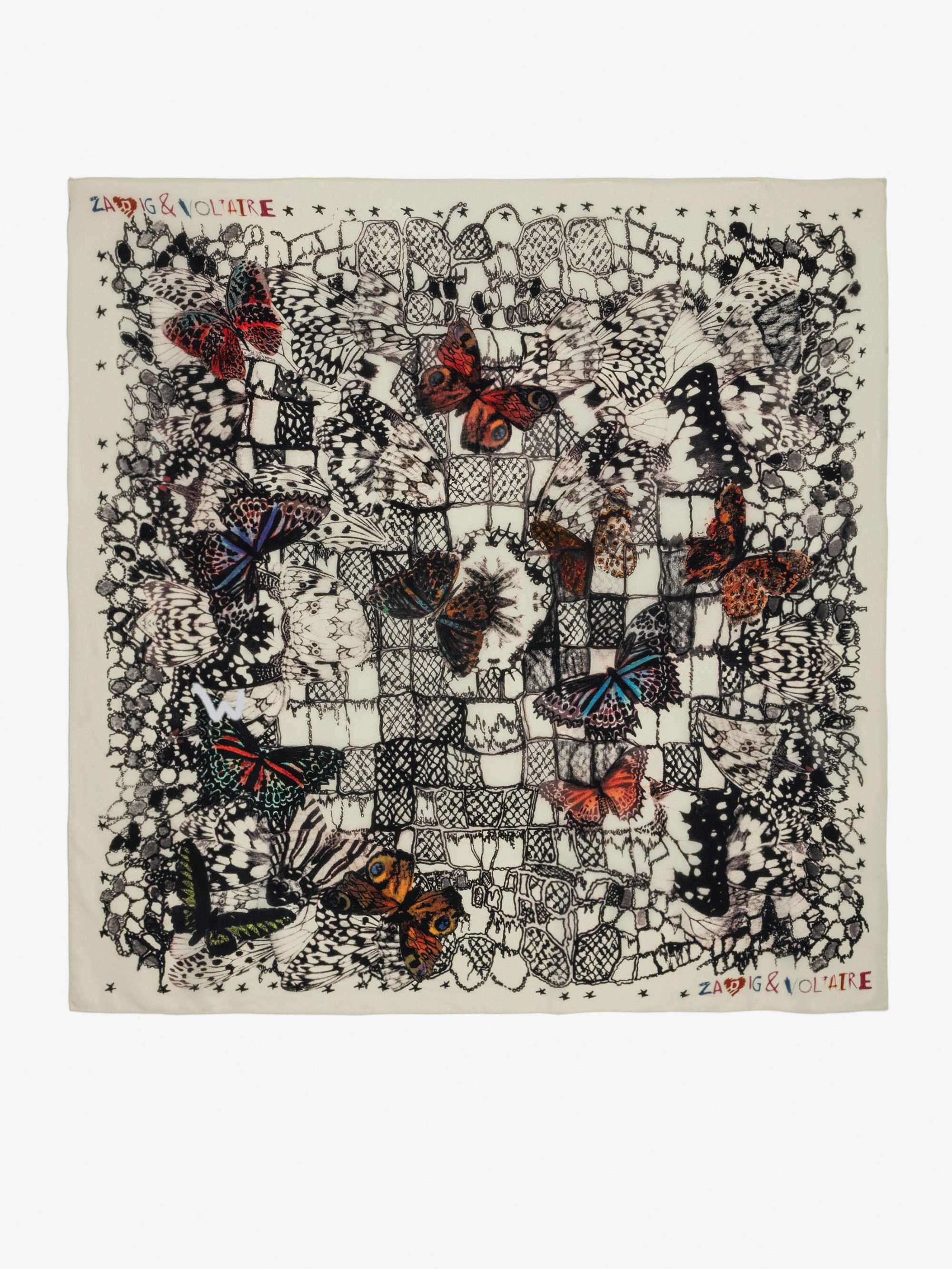 Blondie 135 Silk Scarf - 1