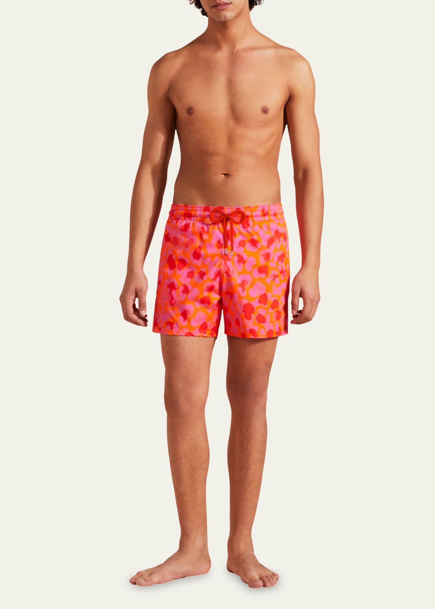 Men's New Leopard Swim Shorts - 2
