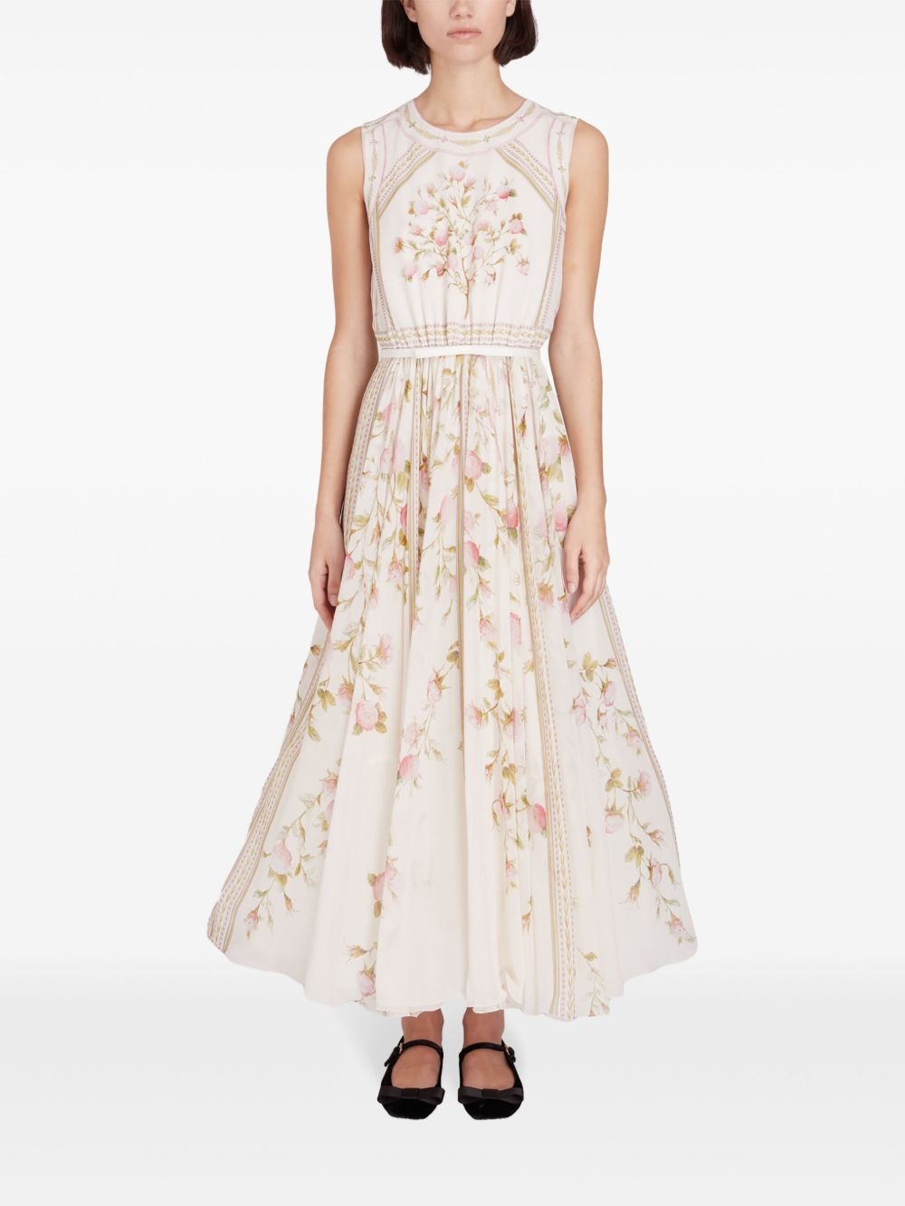 Papier Peint-print long dress - 2
