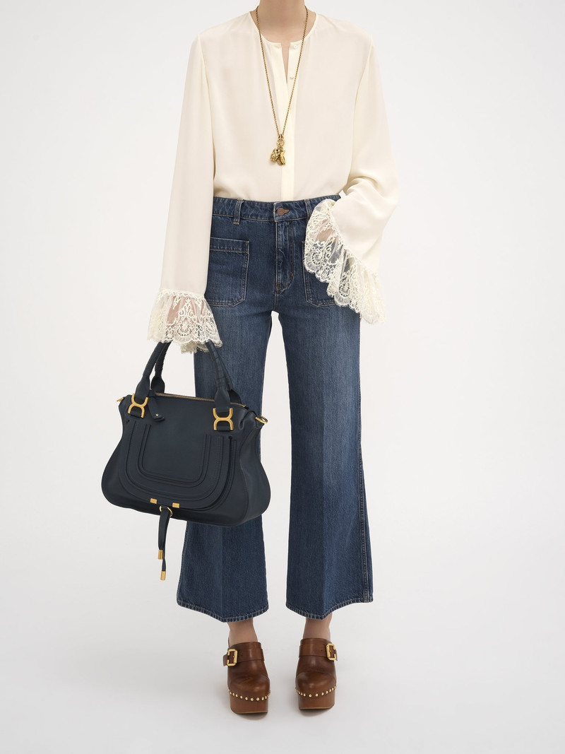 Chloé MARCIE BAG IN GRAINED LEATHER outlook