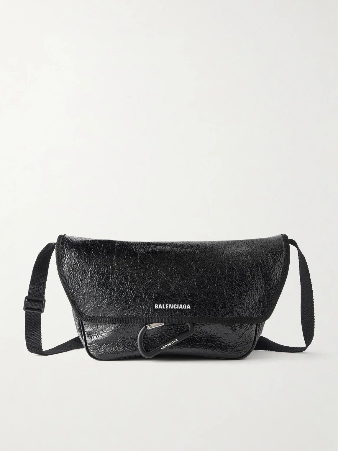 Explorer Arena Textured-Leather Messenger Bag - 1