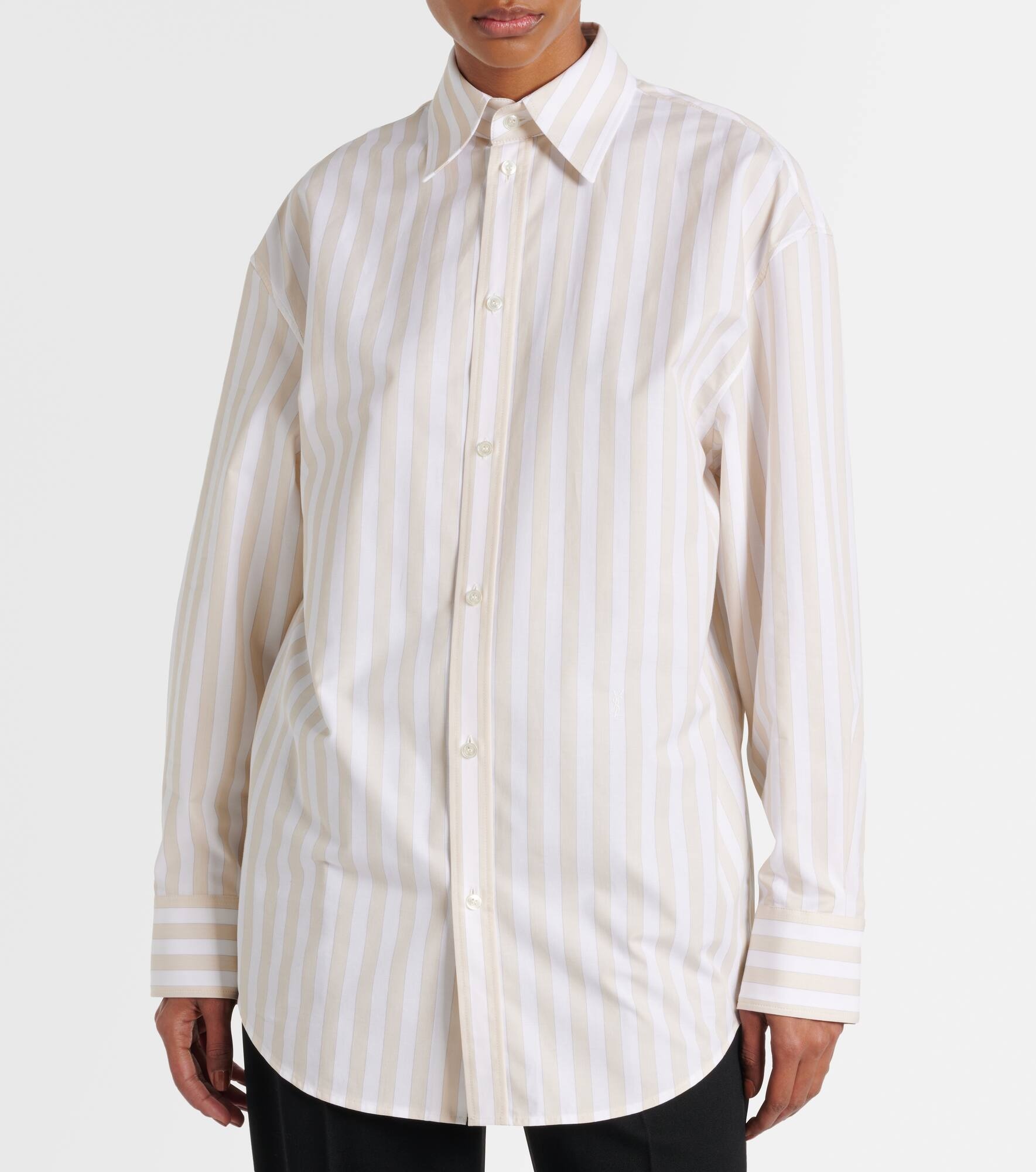 Cassandre striped cotton shirt - 6