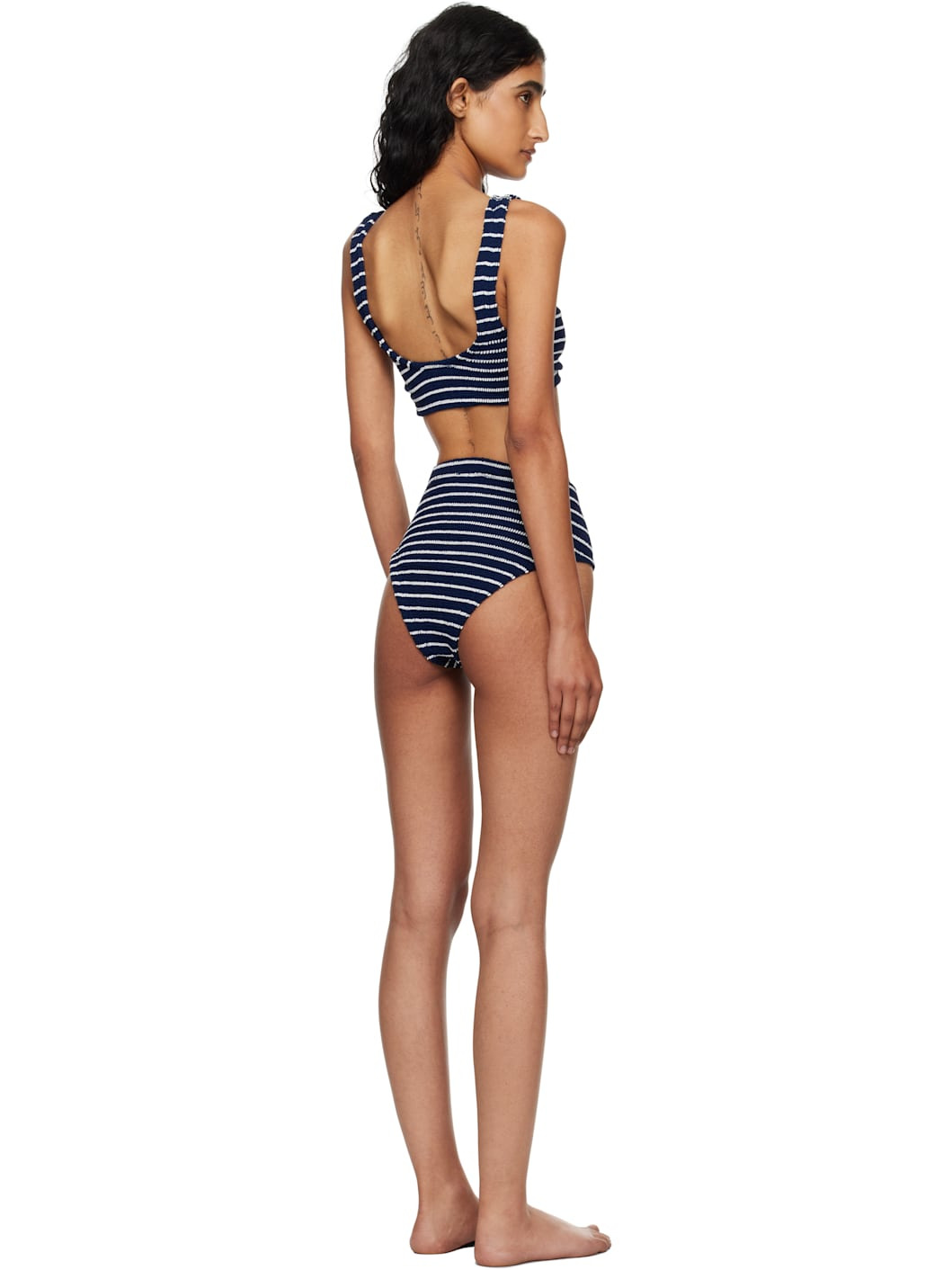 Navy & White Nadine Bikini - 3