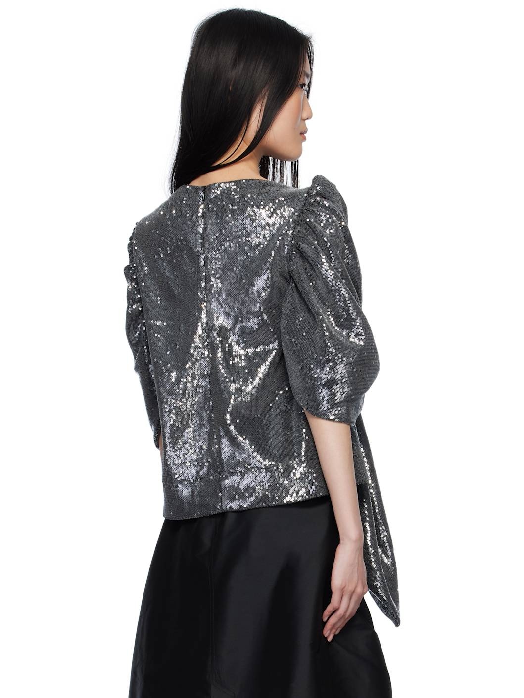 SSENSE Exclusive Silver Castana Blouse - 3