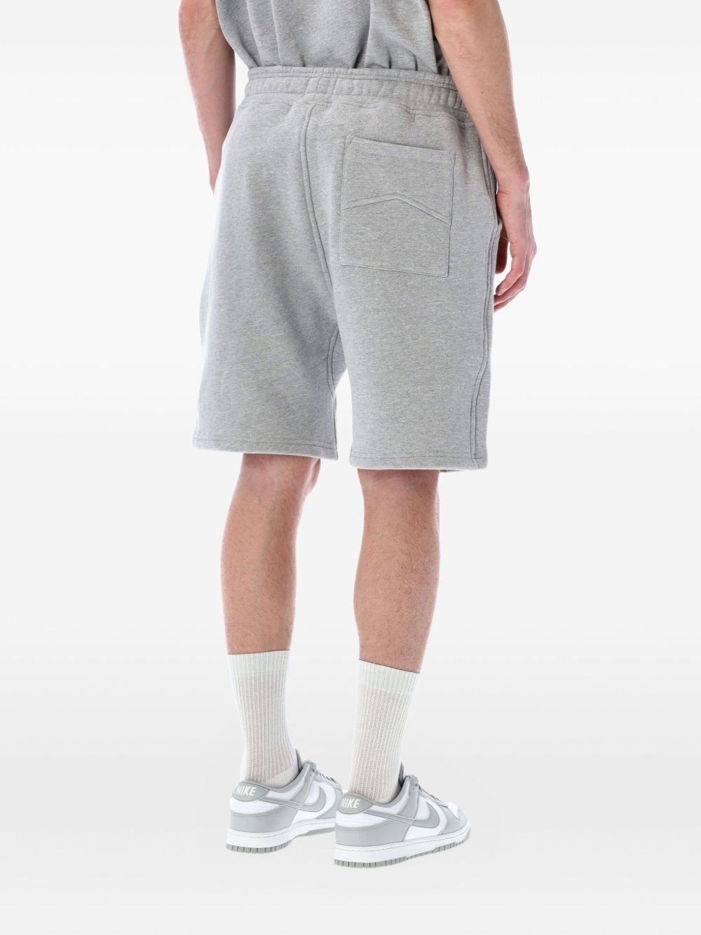 cotton track shorts - 2