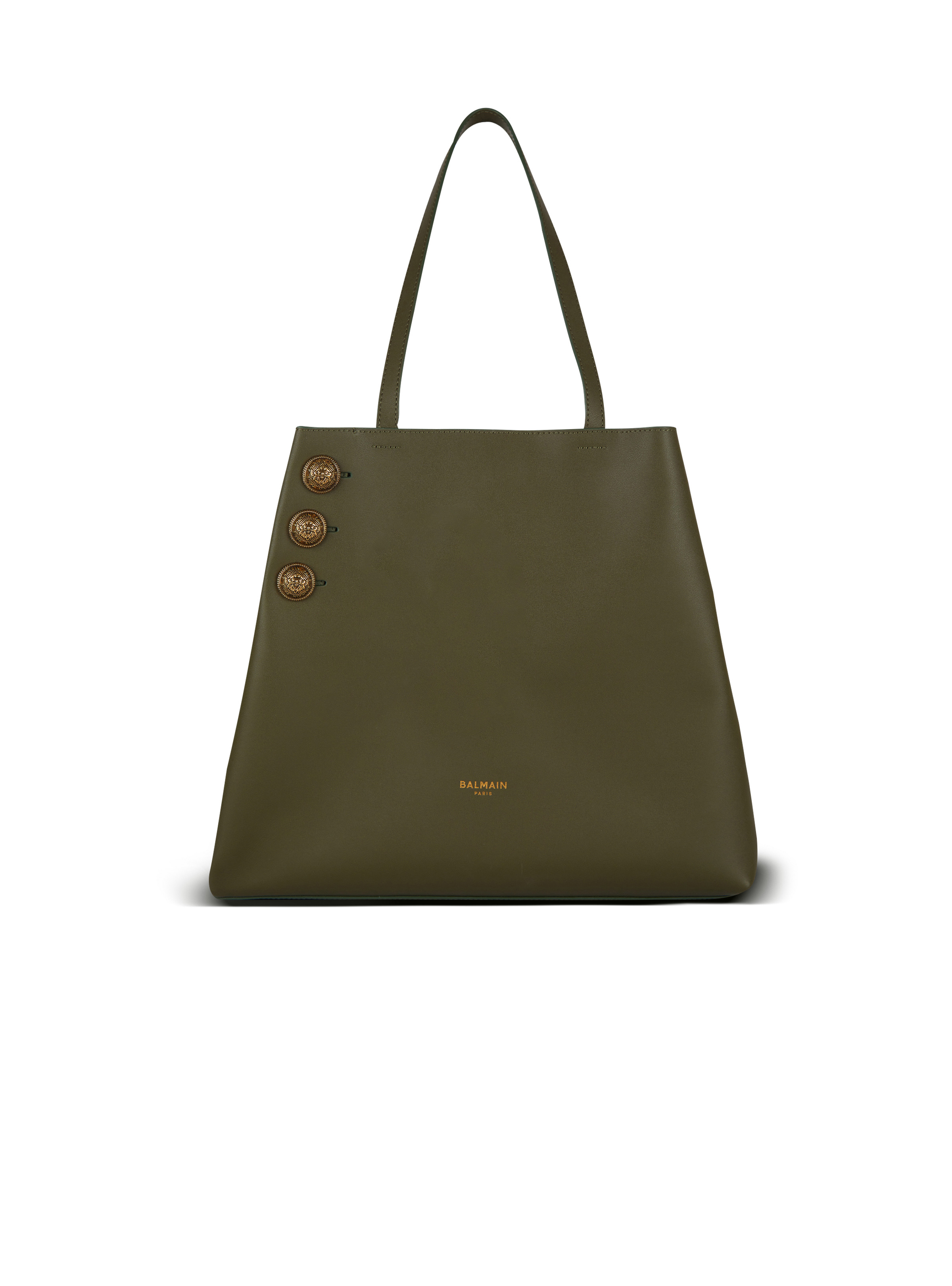 Emblème leather tote bag - 3