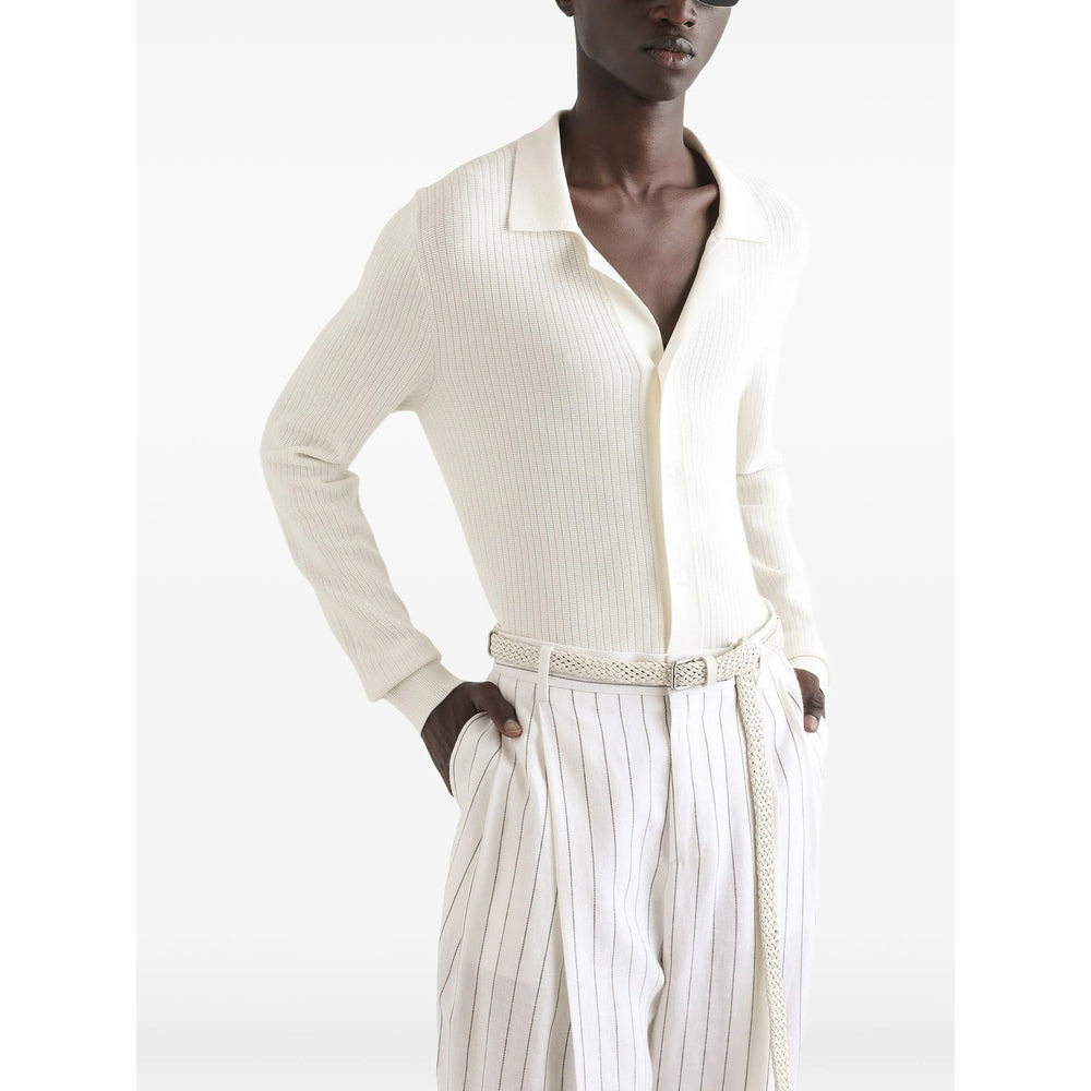 Dolce & Gabbana White Sweaters & Knitwear - Cardigans Men - 5