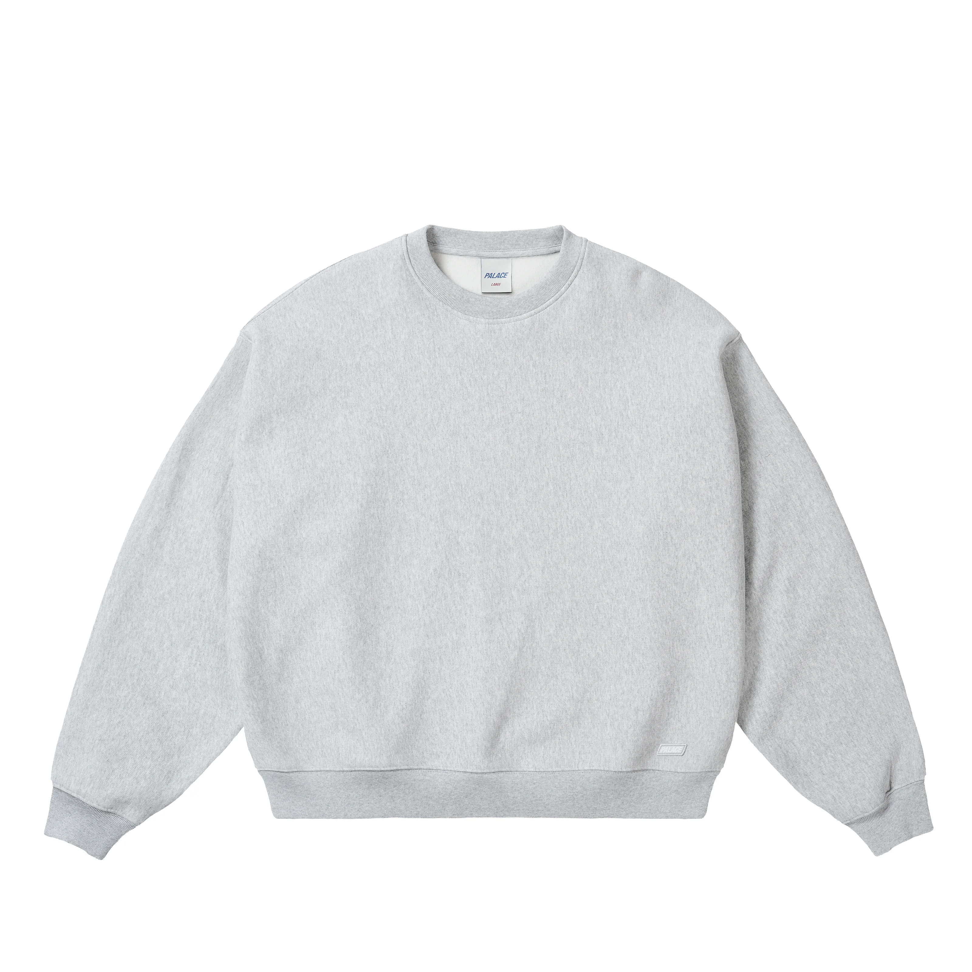 UNISEX CREW GREY MARL - 1