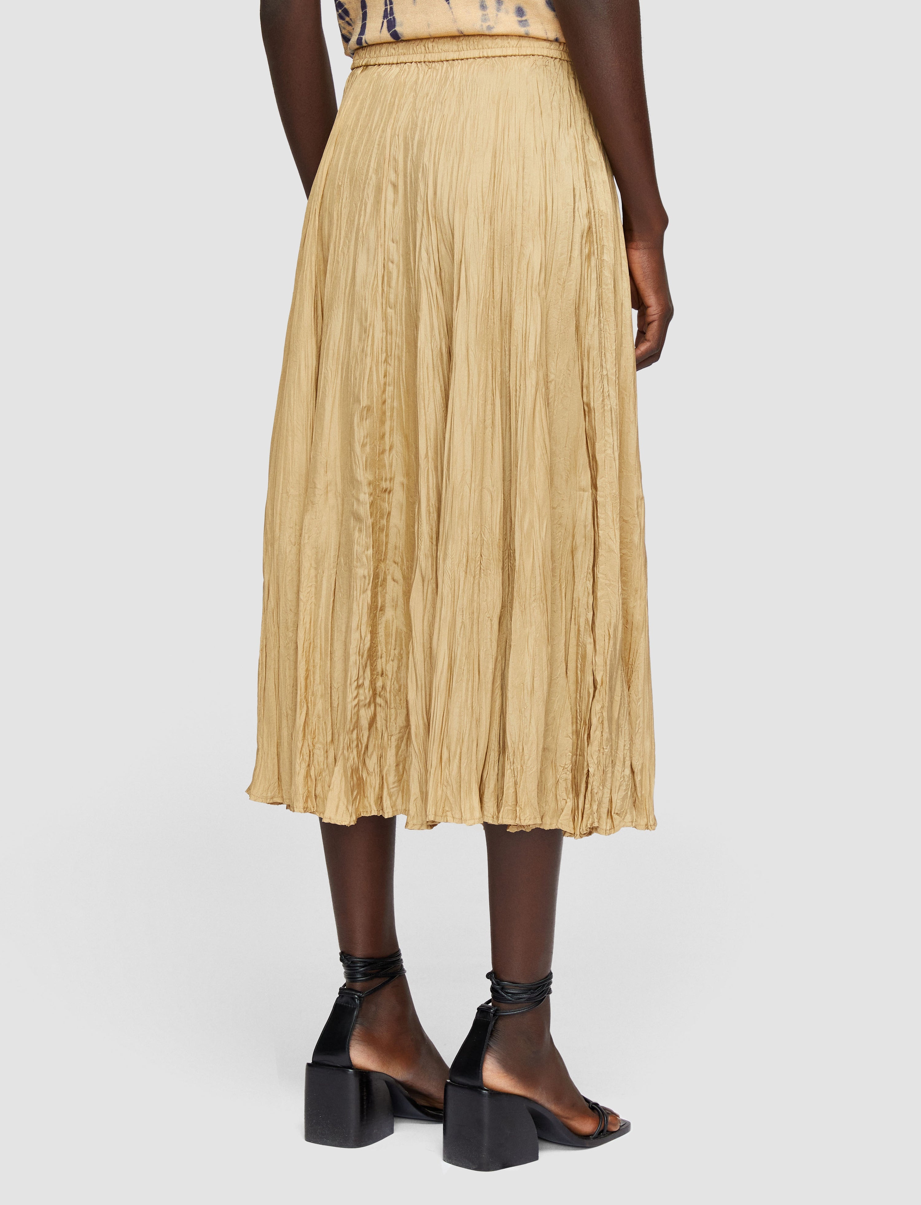 Sully Habotai Silk Skirt - 3
