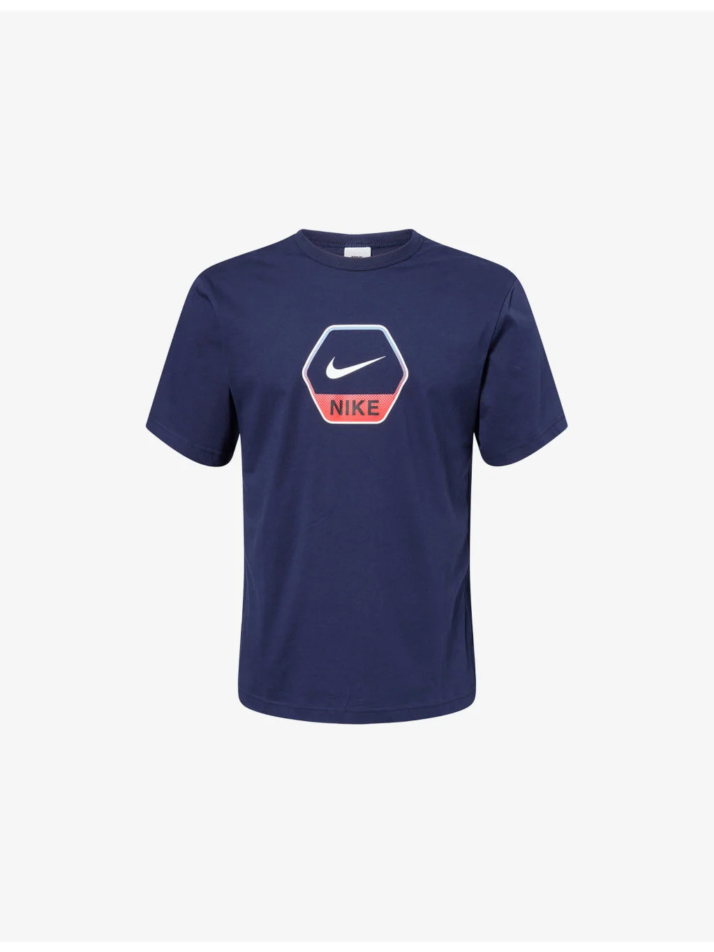 Logo-Print Crew-Neck Cotton T-Shirt - 1