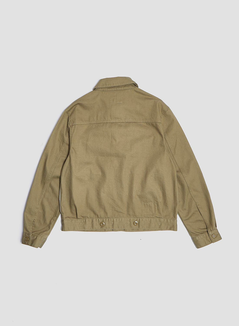 Short Jacket Heavy Cotton in Army 3