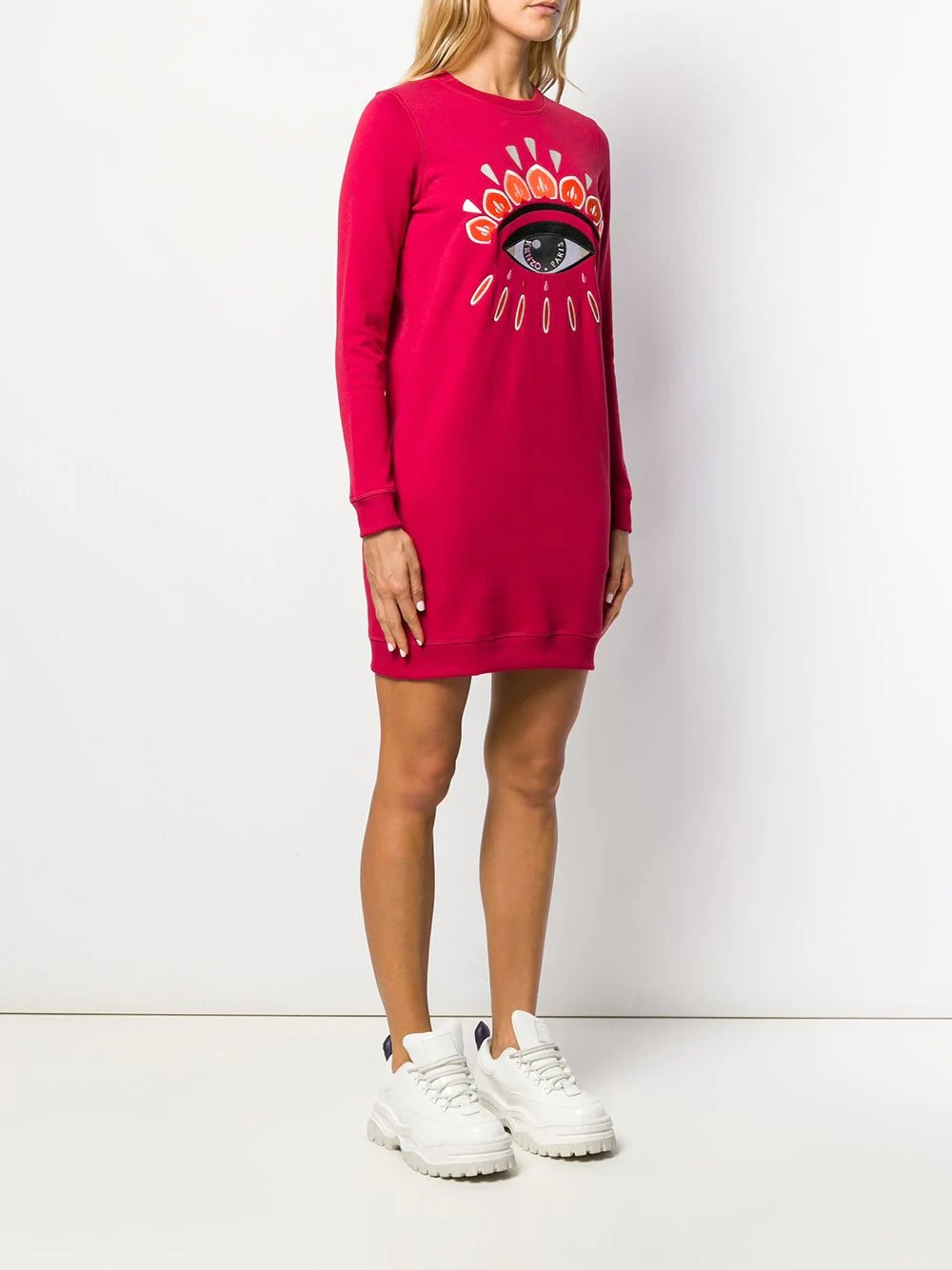 eye embroidered sweatshirt - 3