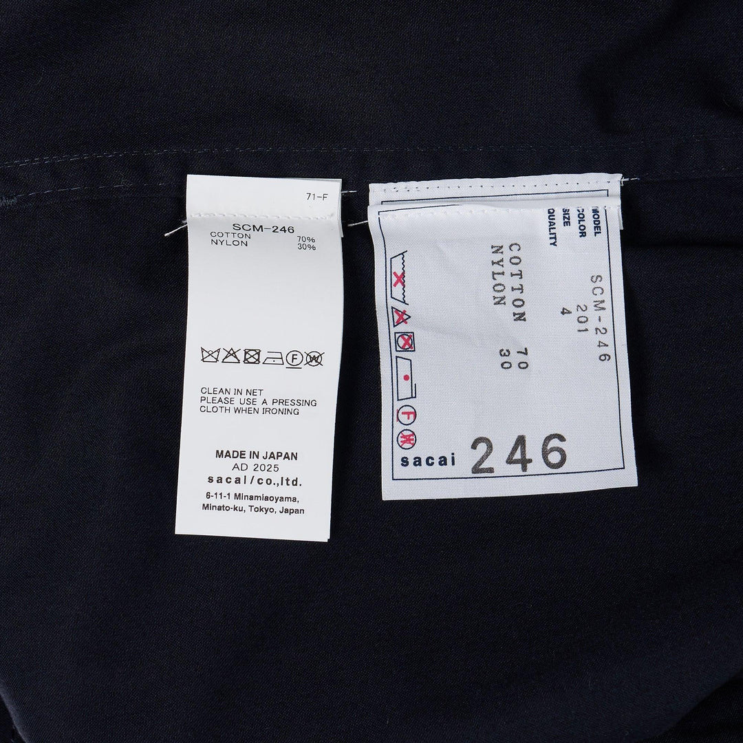 Cotton Nylon Oxford Pants - 3