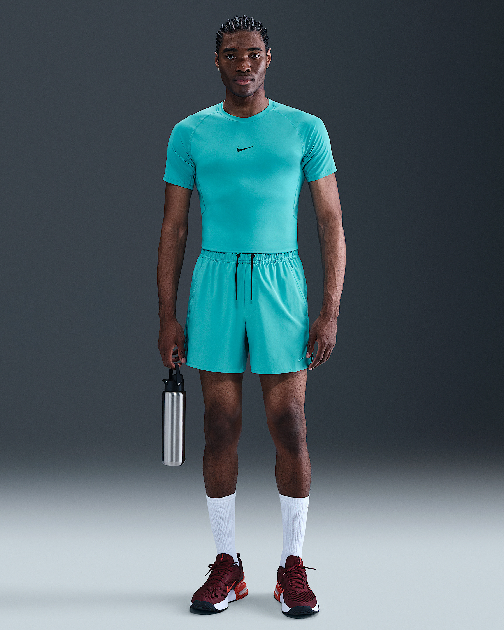 Nike Pro Men's Dri-FIT Slim Short-Sleeve Top - 4