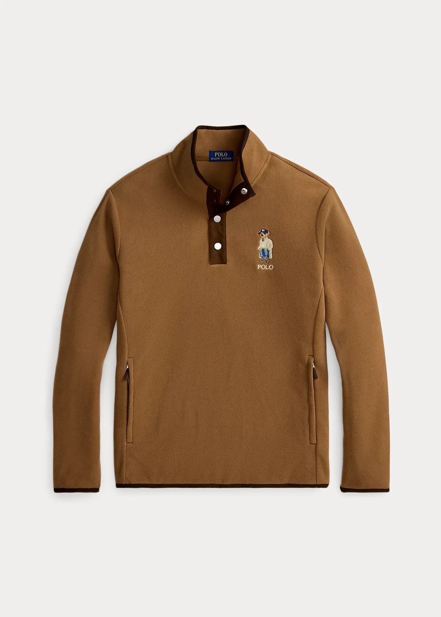 Polo Bear Fleece Pullover - 1