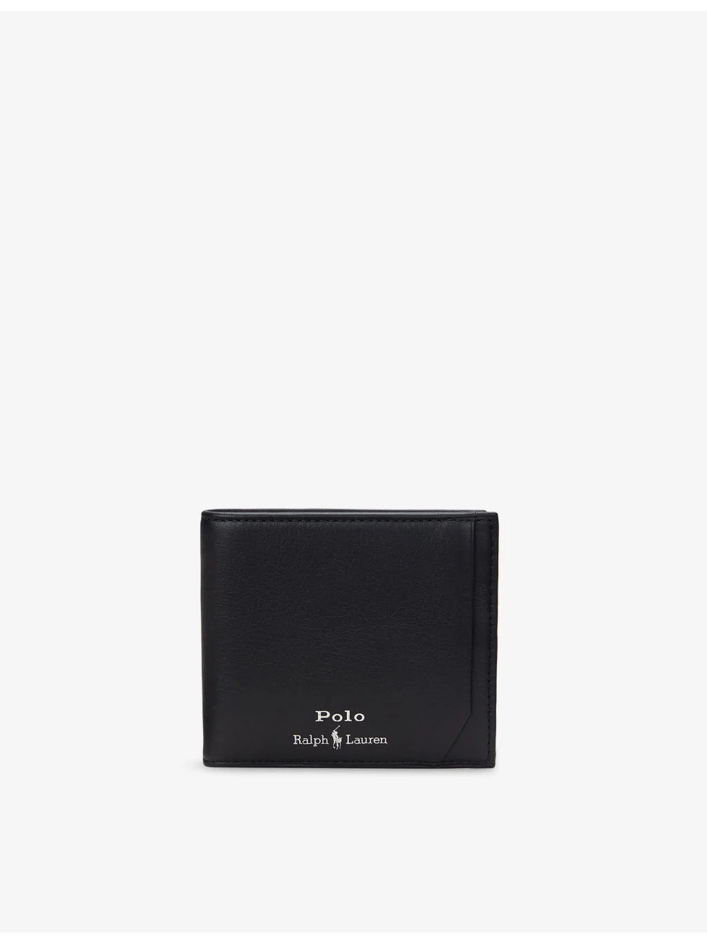 Logo-Print Leather Billfold Wallet - 1