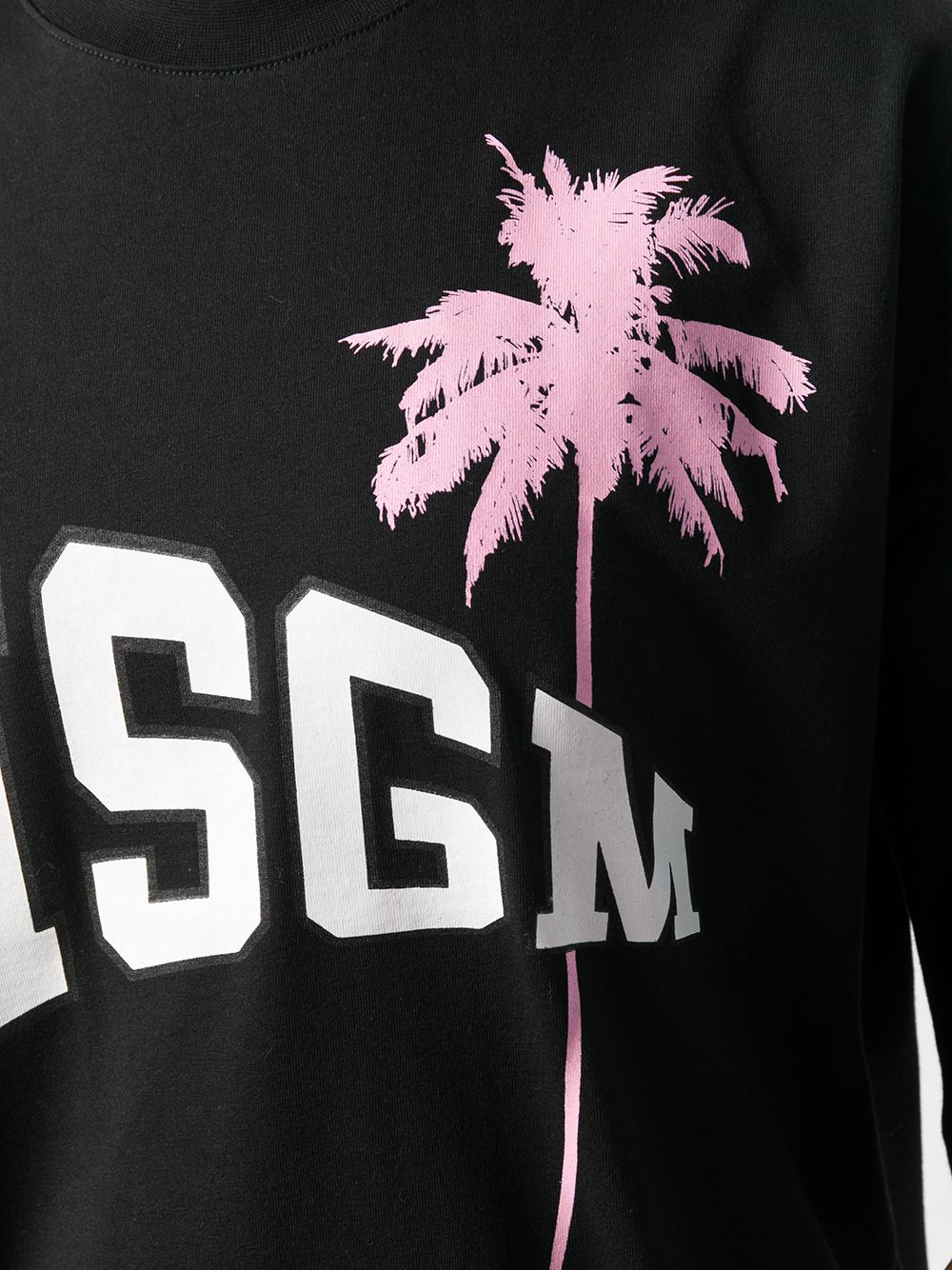 logo palm tree T-shirt - 5