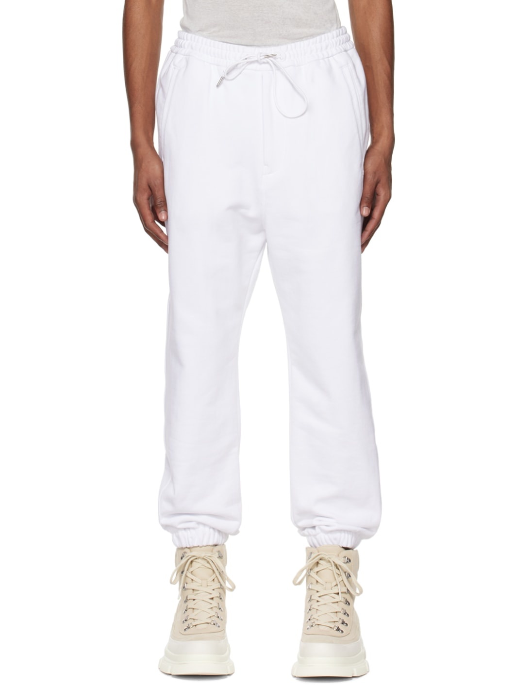 White Carryover Lounge Pants - 1
